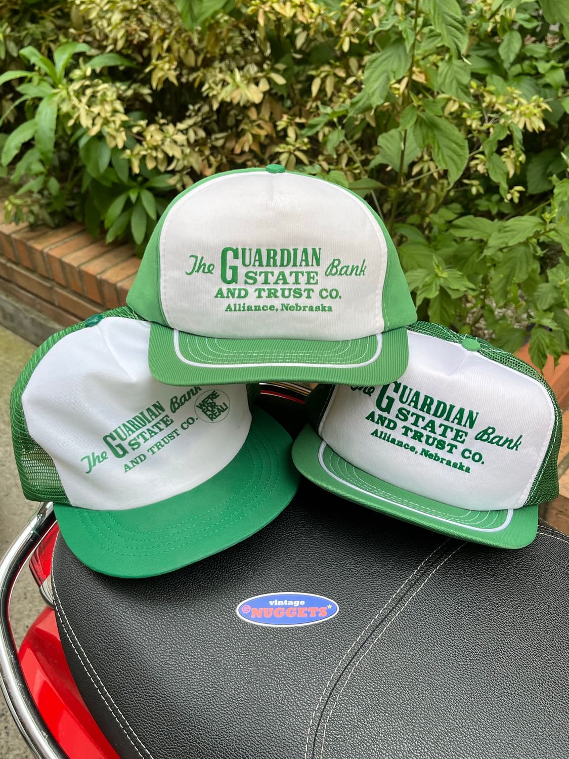 USA Vintage The Guardian Bank Cap Set  상품이미지1