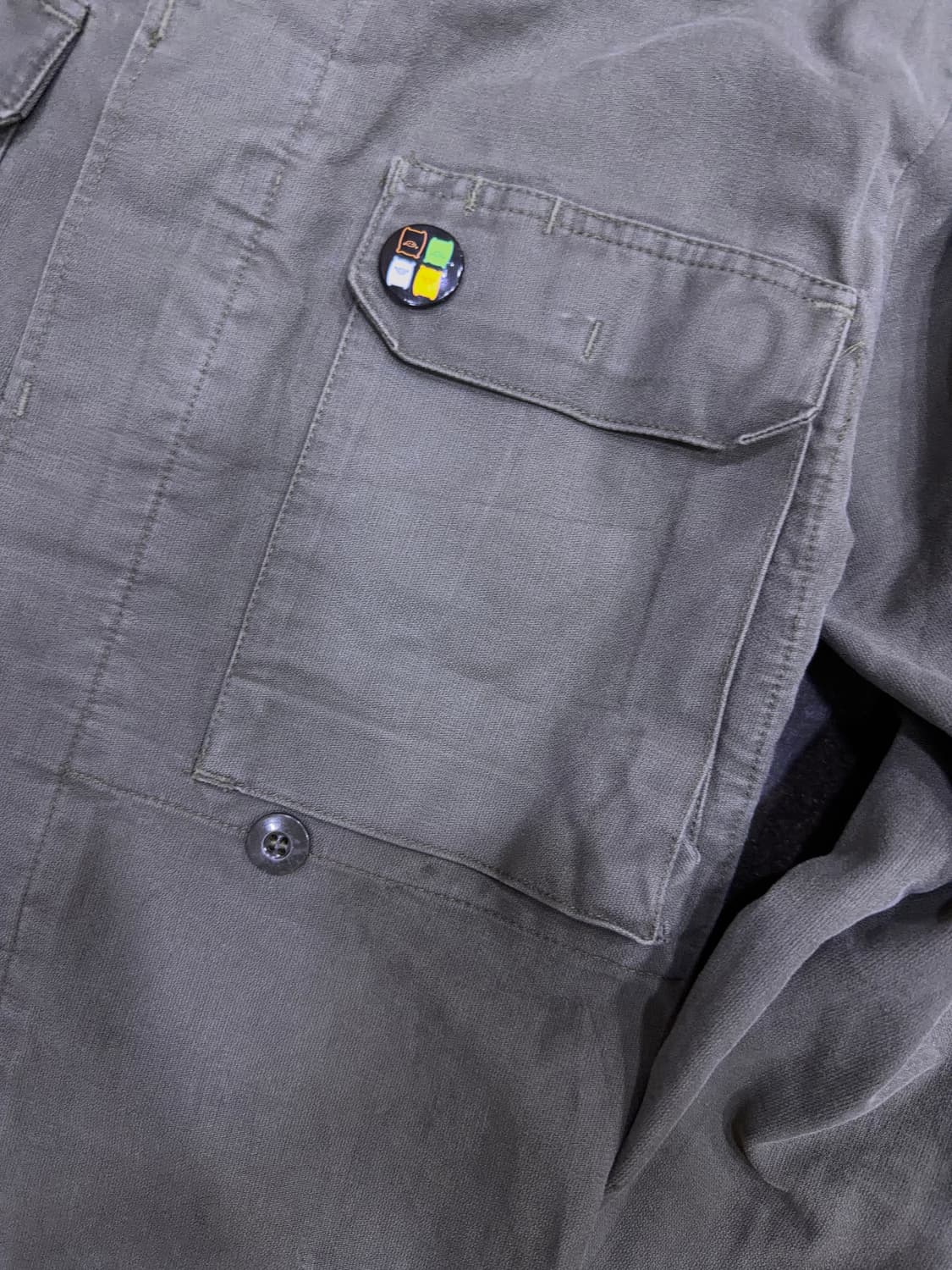 독일군 야전 밀리터리 컴뱃 야상 필드자켓 S 상품이미지5