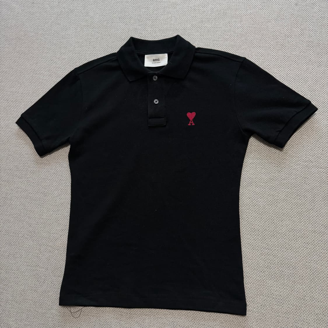 아미 로고 반팔 카라티 상품이미지1