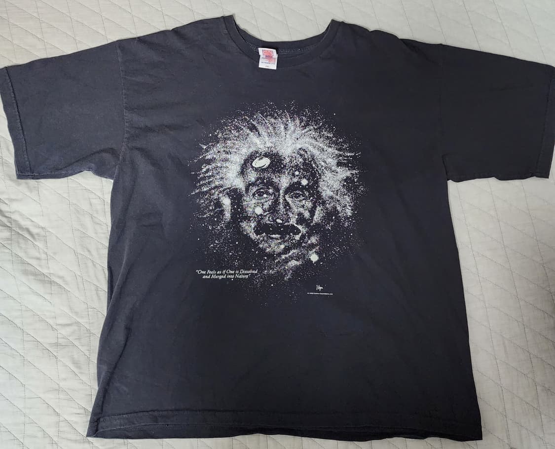 [2XL] 90s 아인슈타인 빈티지 티셔츠 상품이미지1