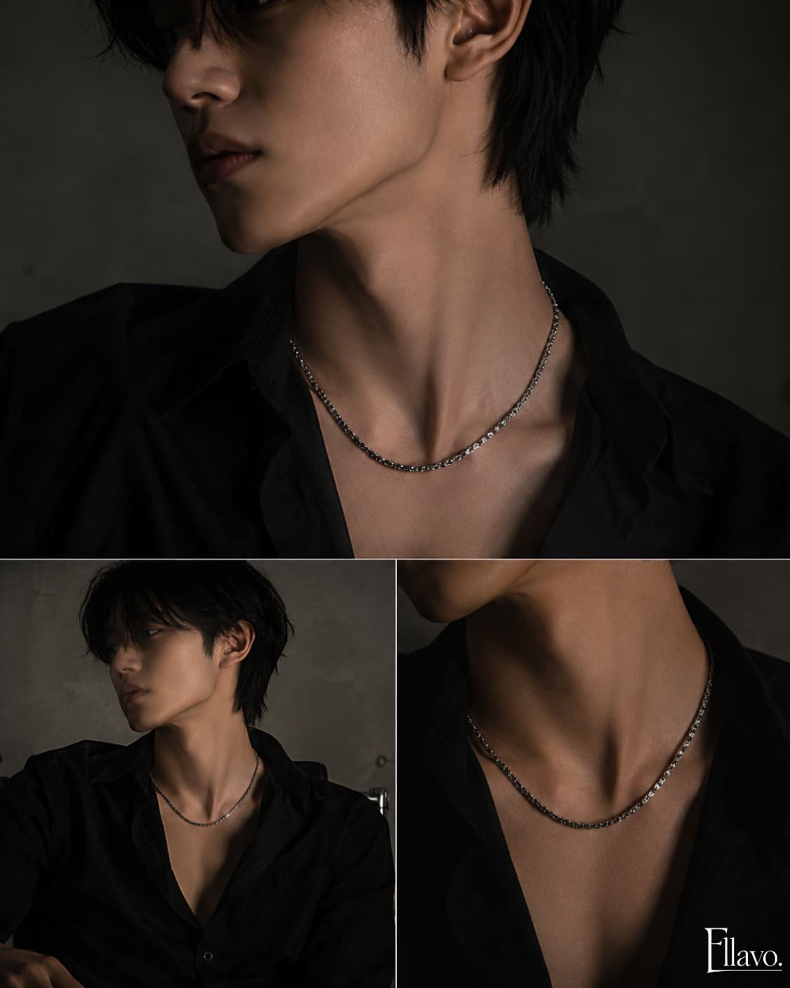 Trace Silver Chain Necklace 상품이미지1