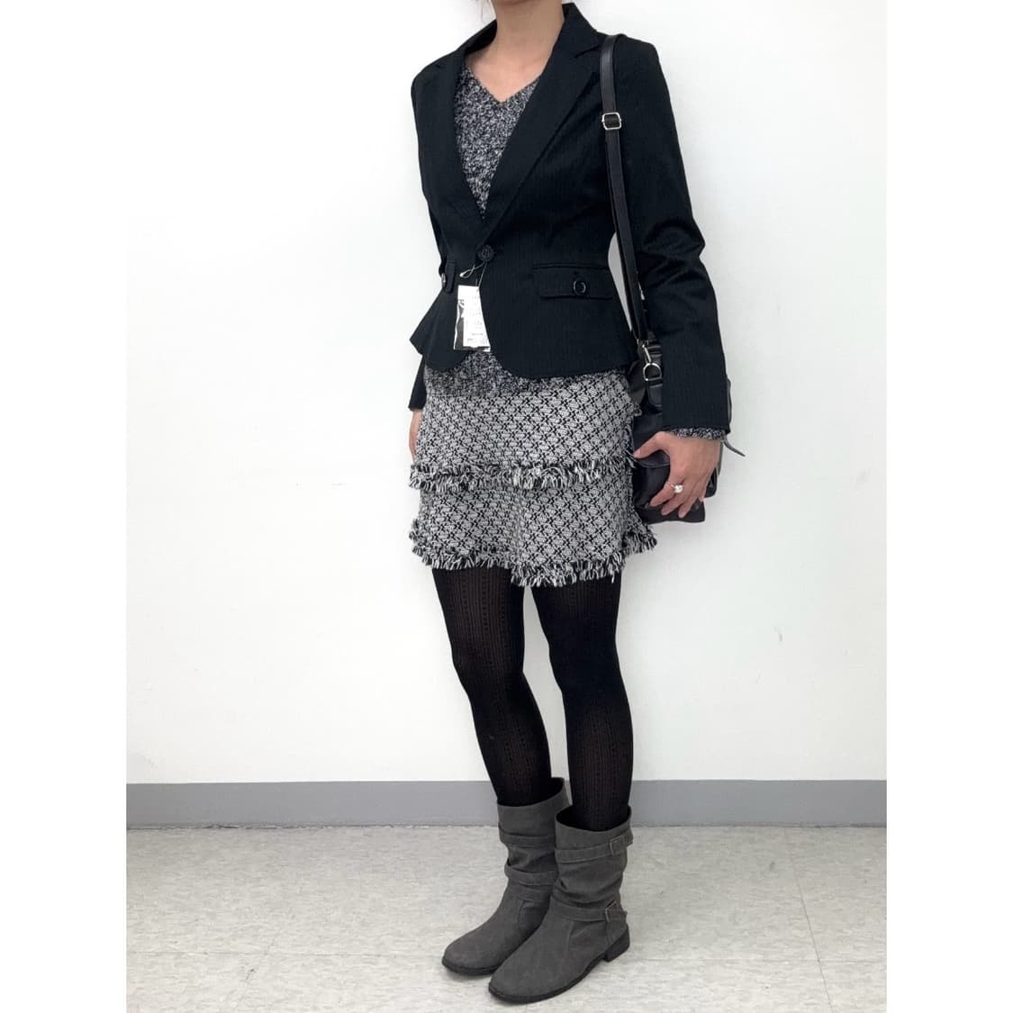 빈티지 데드스탁 블랙 블레이저 자켓 상품이미지9