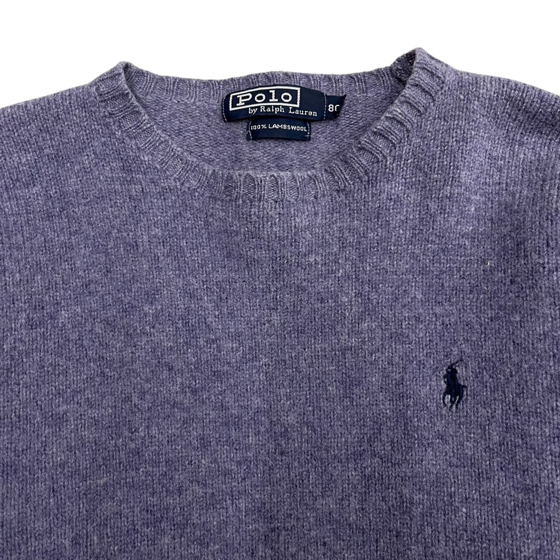 폴로 랄프로렌 네이비포니 애쉬퍼플 니트 80 상품이미지4
