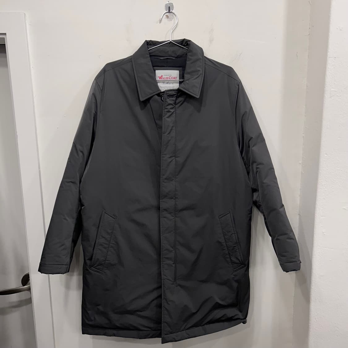 올젠 덕다운 무광 웨일스 패딩 코트 상품이미지2