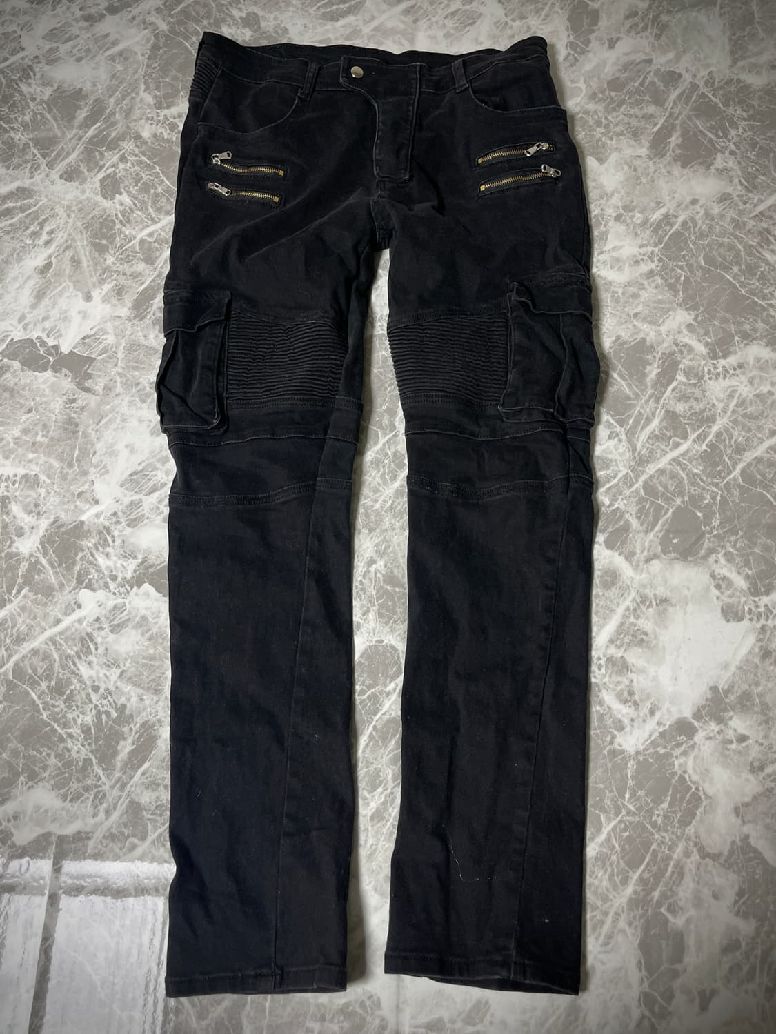 bike zipper straight jean 상품이미지1