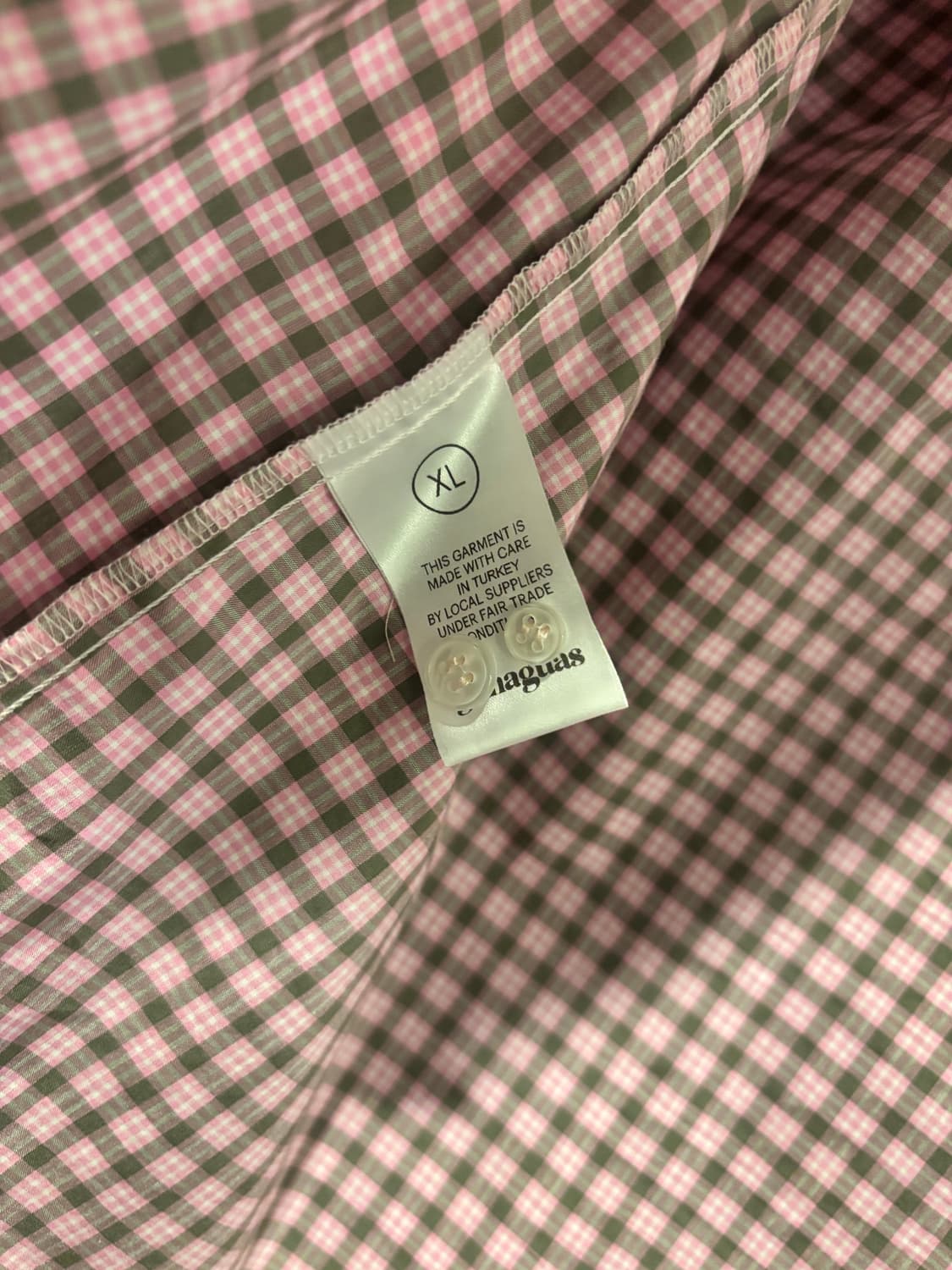 XL) 기마구아스 JEREMYLS 체크 셔츠 상품이미지5