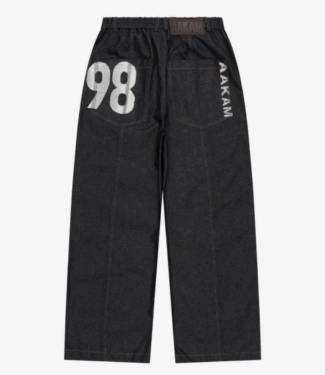 아캄 98 Printed Knee Pin-tuck Denim 상품이미지2