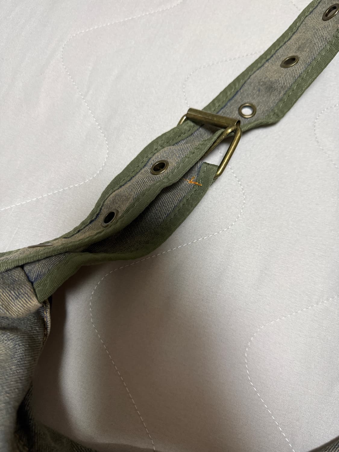 빈티지 y2k 숄더백 아일렛 벨트백 상품이미지3