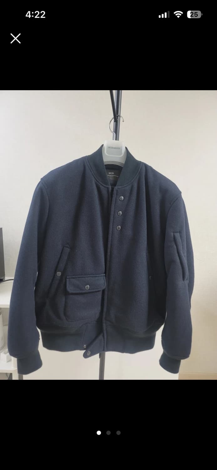 유니클로 엔지니어드 가먼츠 블루종 M 상품이미지1