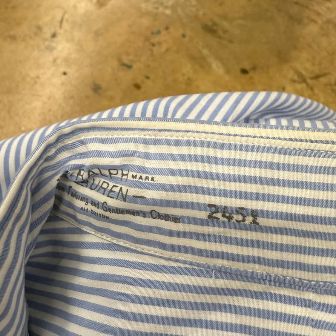 [정품/L] 폴로 랄프로렌 스트라이프 긴팔 셔츠 b15 상품이미지7