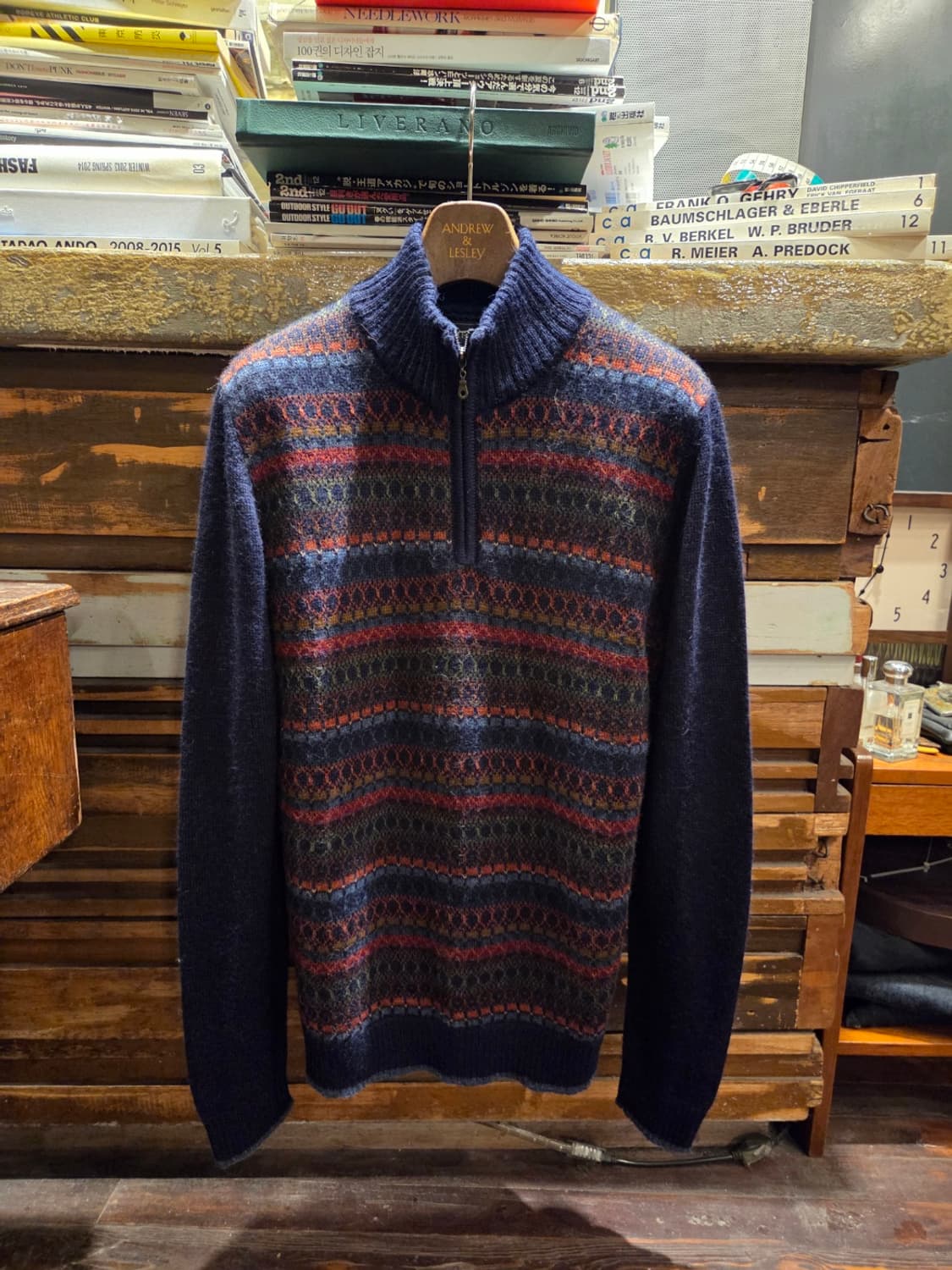 알파카 111 짚업니트 상품이미지7