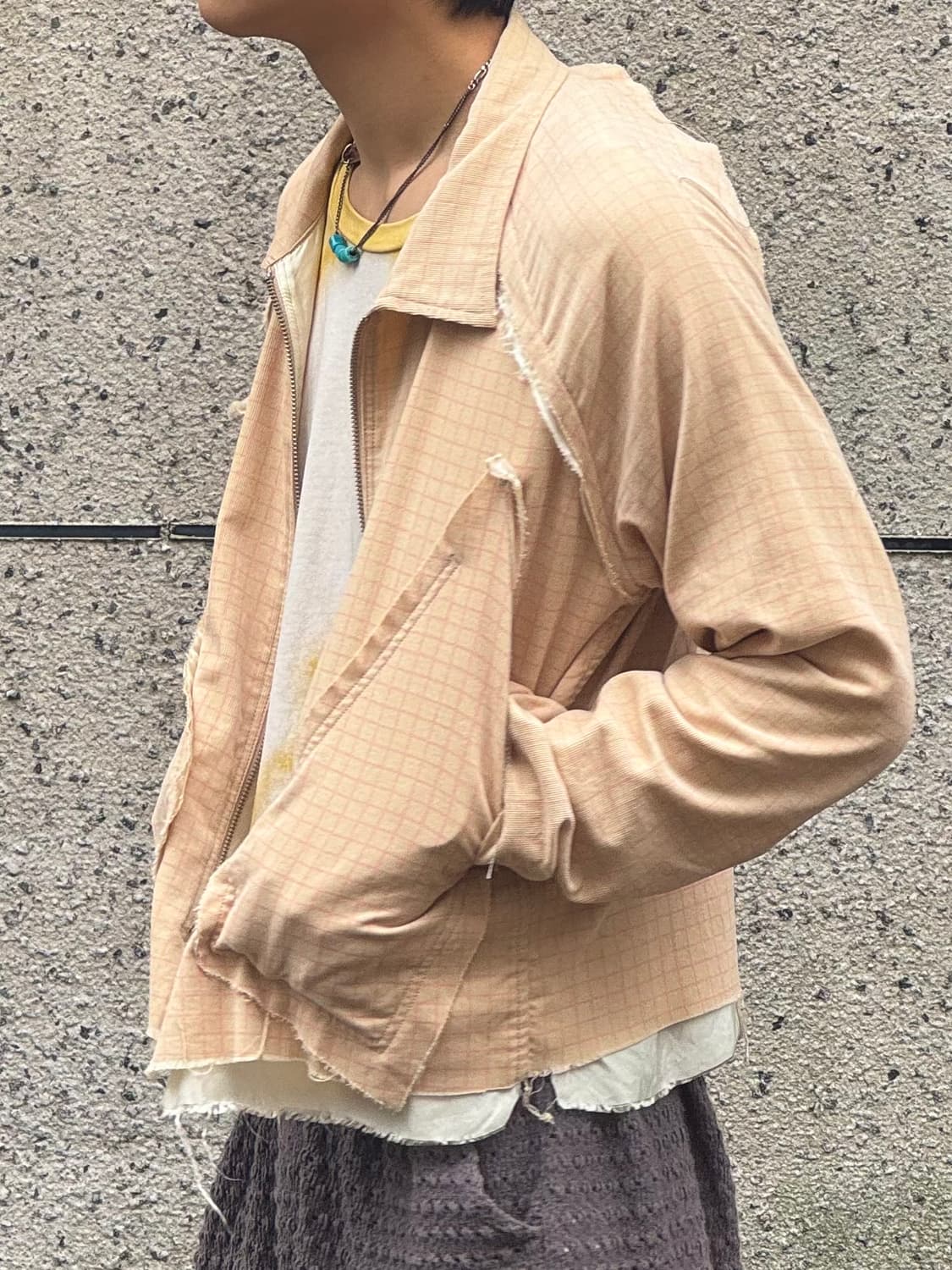 설밤 컷아웃 자켓 상품이미지2