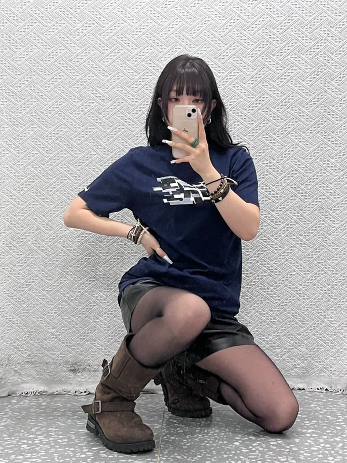 나이키 올드스쿨 스트릿 펑크 그래픽로고 반팔티 M C10893 상품이미지1