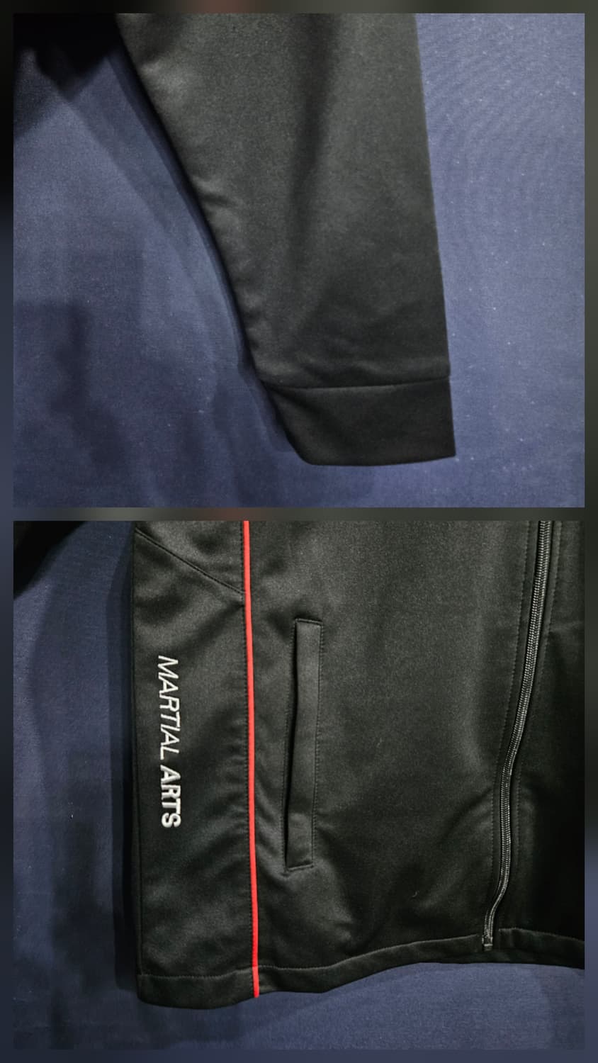 아디다스 자수 삼선 블랙 남성 100 셋업  상품이미지9