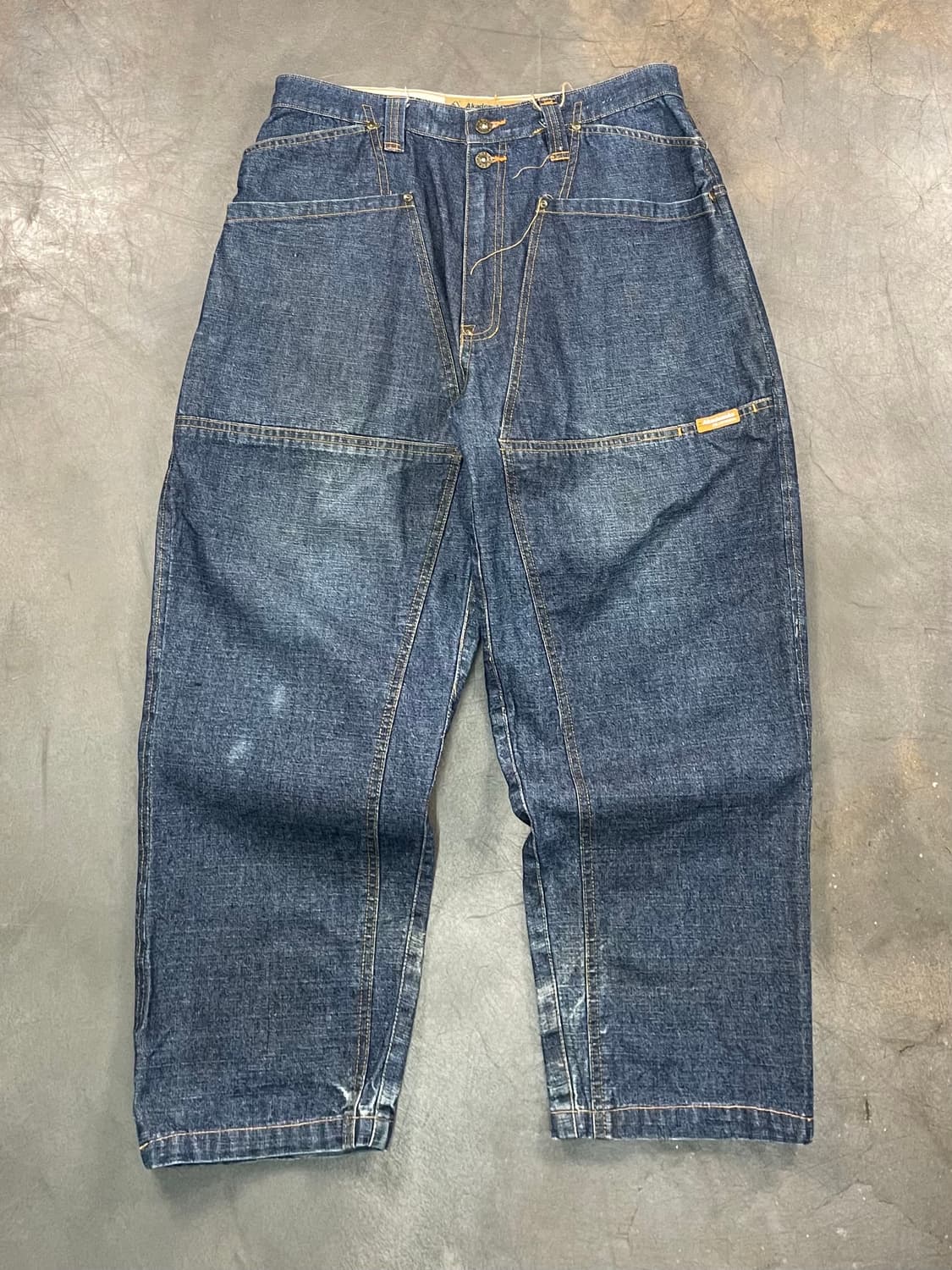 아카데믹스 와이드 데님 팬츠 상품이미지2