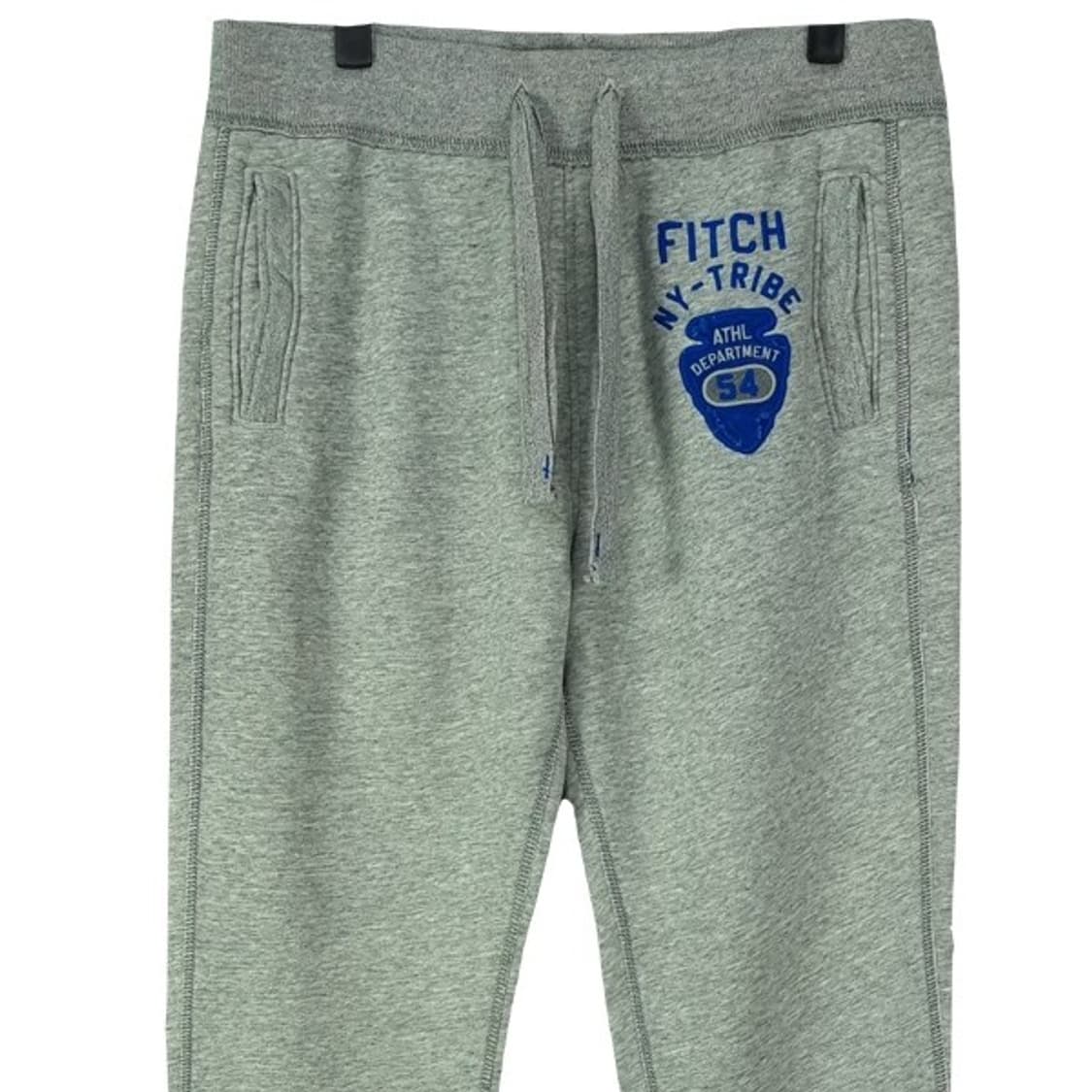 [아베크롬비] 로고 패치 스웻 팬츠 그레이 M18581 상품이미지4