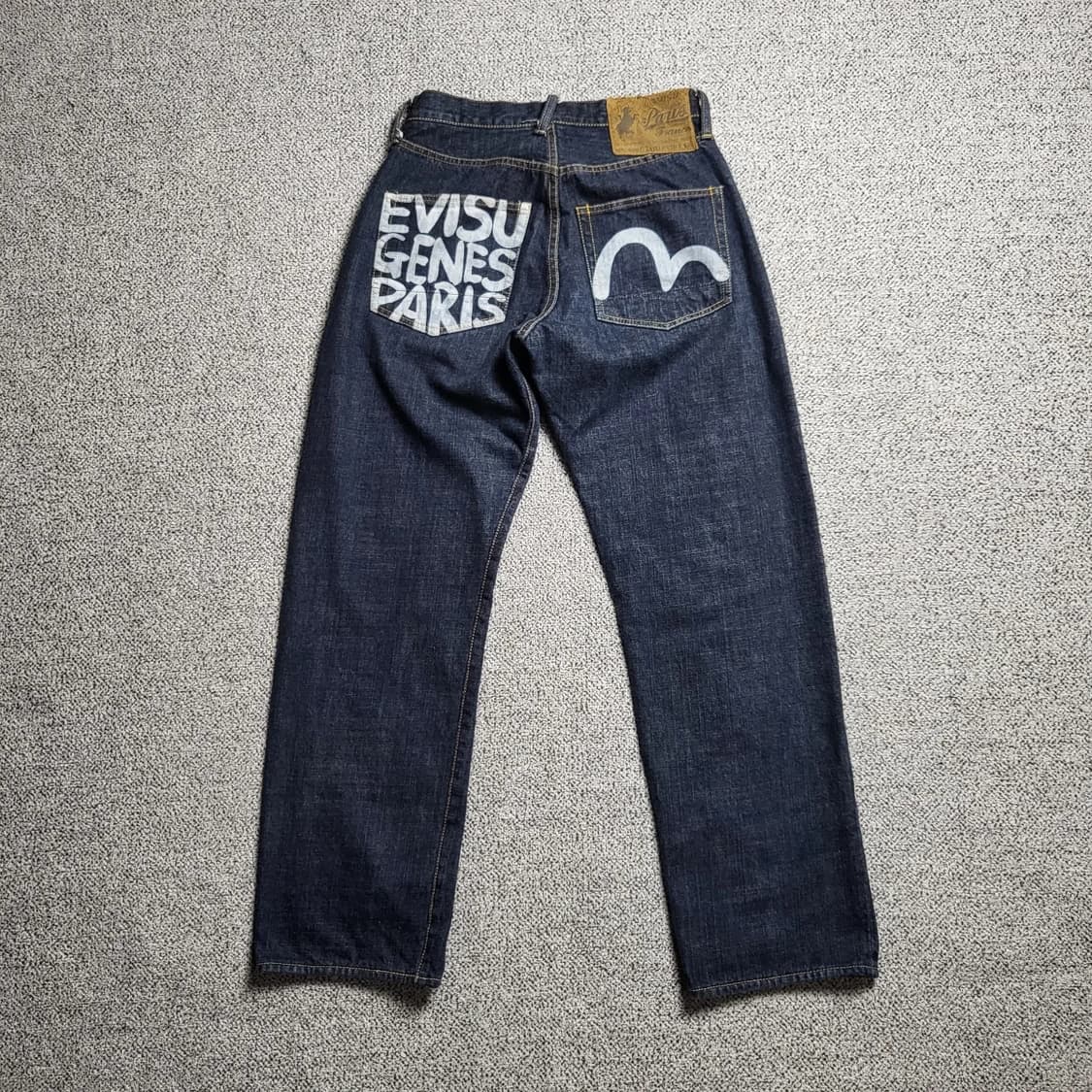 에비수 페인팅 셀비지 데님 30 상품이미지4