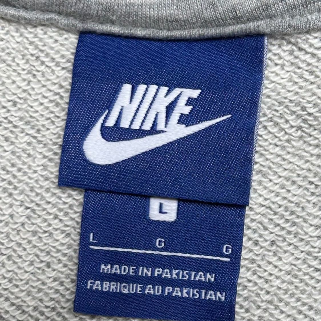 나이키 스우시 맨투맨 그레이 L 상품이미지4
