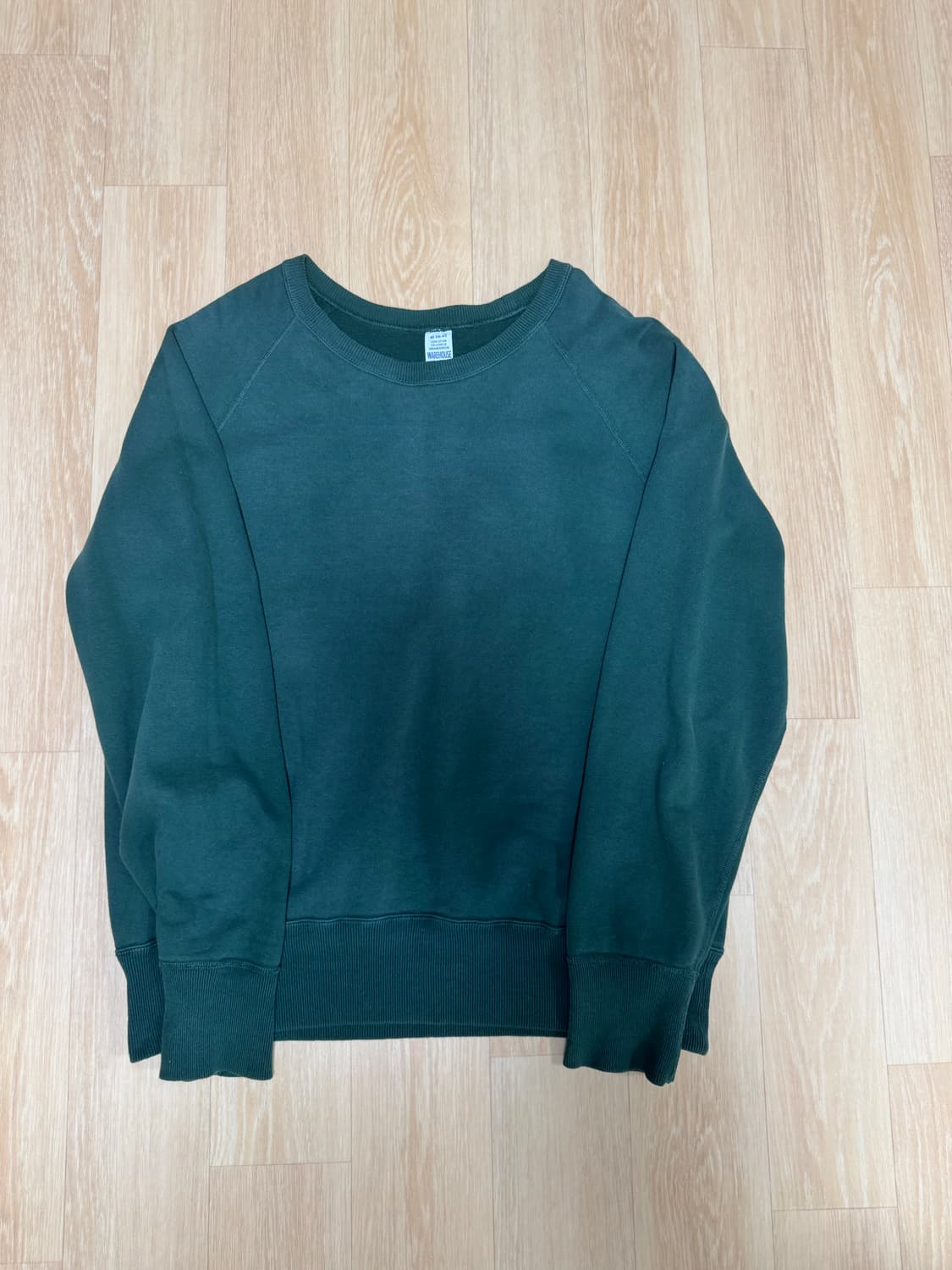 웨어하우스 세컨핸즈 스웻 그린 38-40 상품이미지1