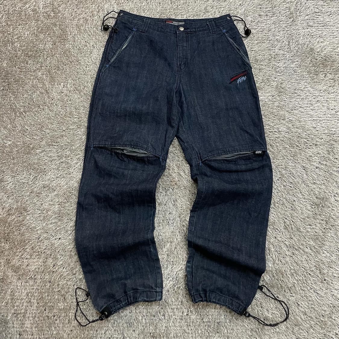 후부(FUBU) 힙합 올드스쿨 데님팬츠 상품이미지2