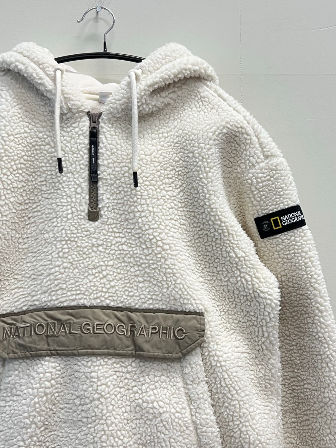 (S) 내셔널지오그래픽 양털 아노락 상품이미지3