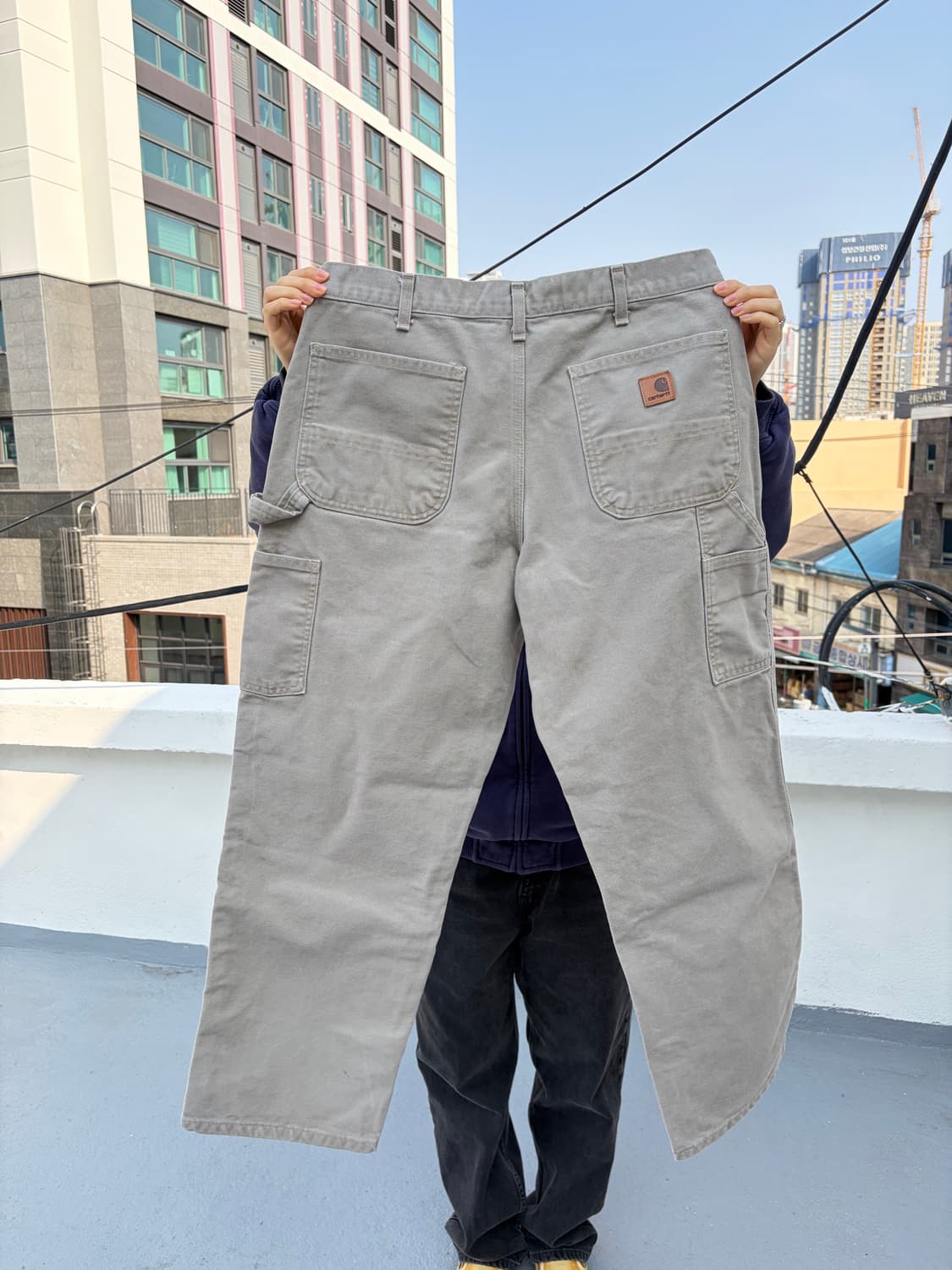 올드 칼하트 워크 팬츠 상품이미지2