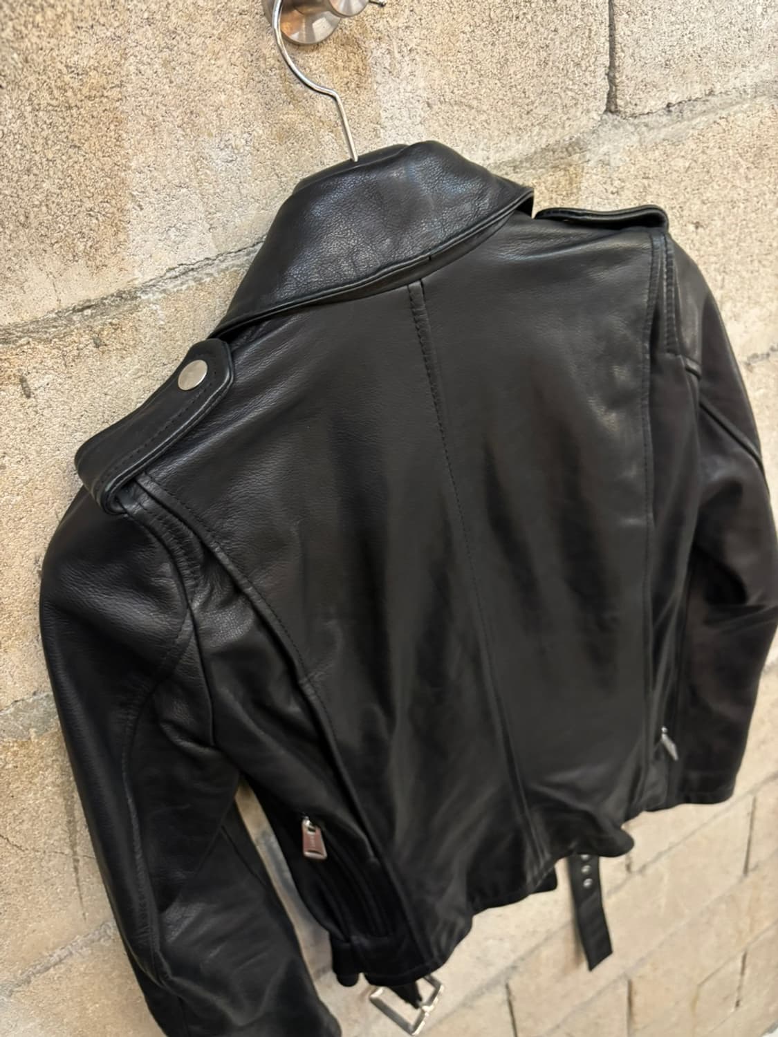 [S] R13 2022 Leather Biker Jacket 상품이미지7