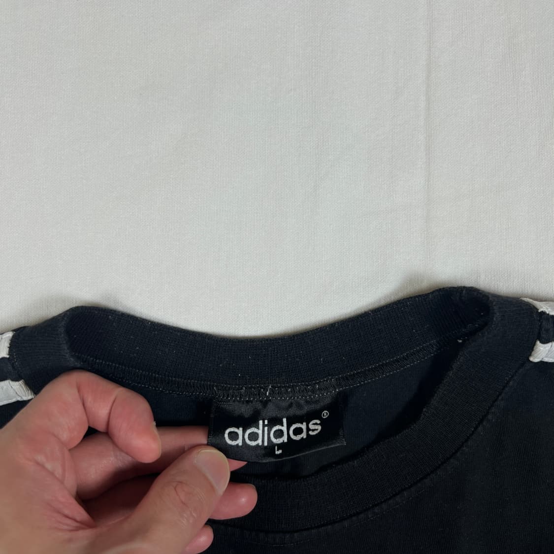 90‘s 아디다스 adidas 로고 반팔티 상품이미지5