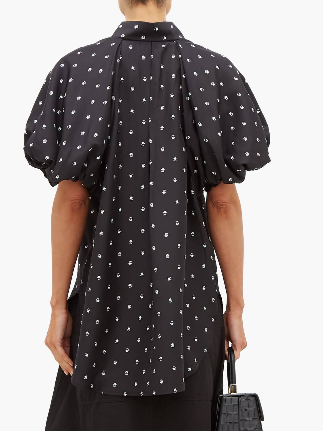 (정품)리매튜스 LEE MATHEWS 블랙 실크블라우스 상품이미지6