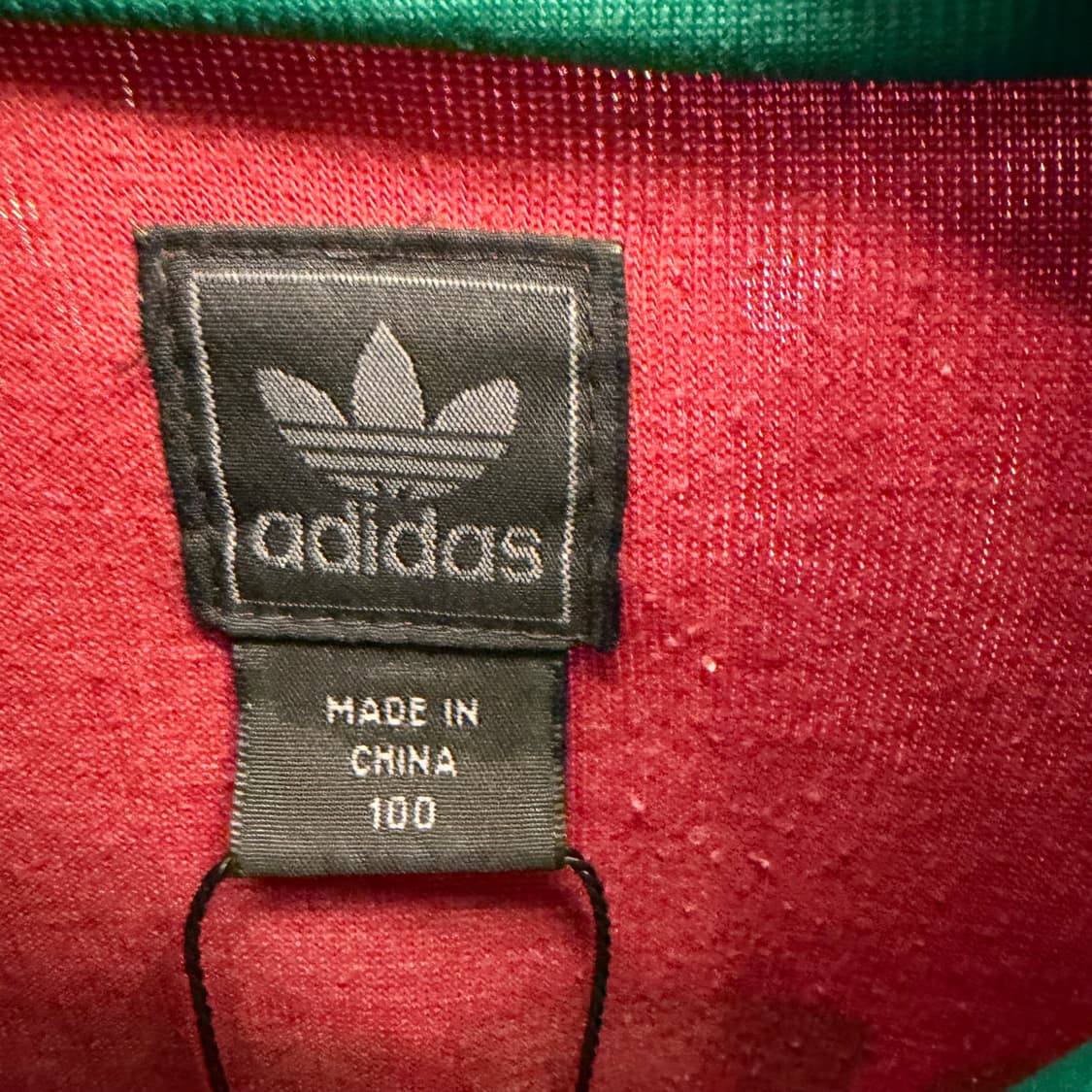 아디다스 포르투갈 국대 버건디 트랙탑 져지 XL 상품이미지7