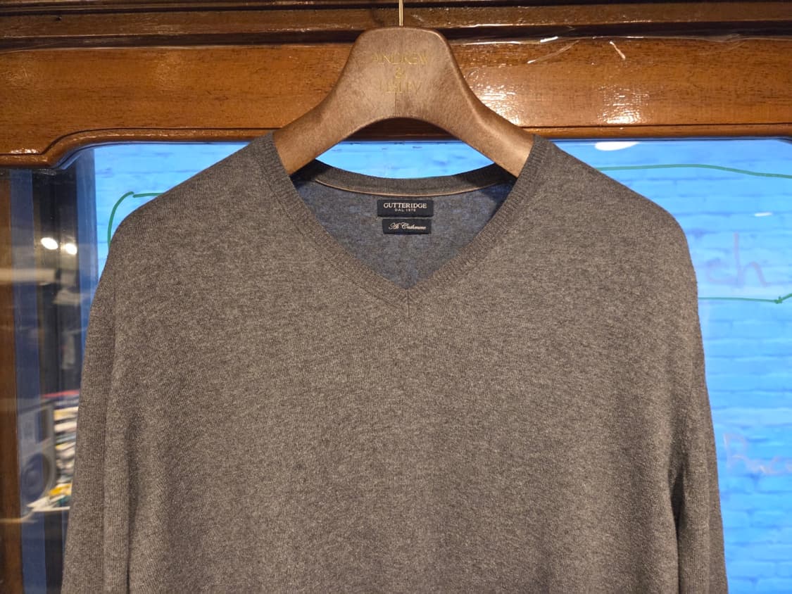 GUTTERIDGE 캐시미어 니트 상품이미지5