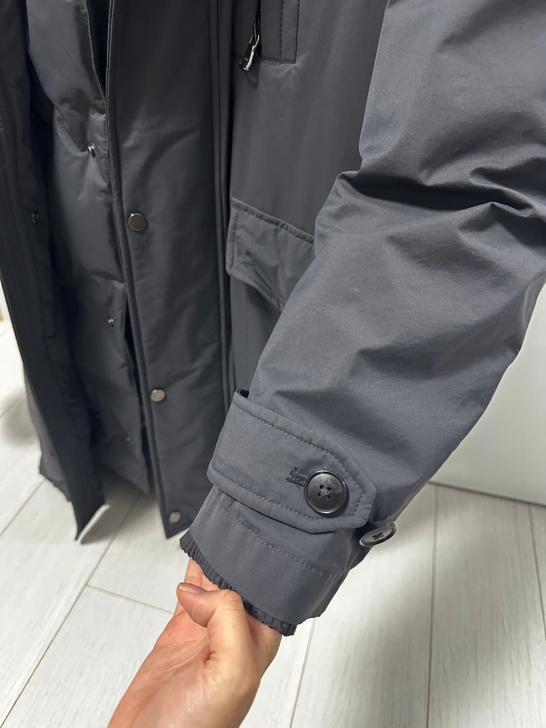 DKNY 남성 겨울 구스 패딩 코트 100사이즈 상품이미지9