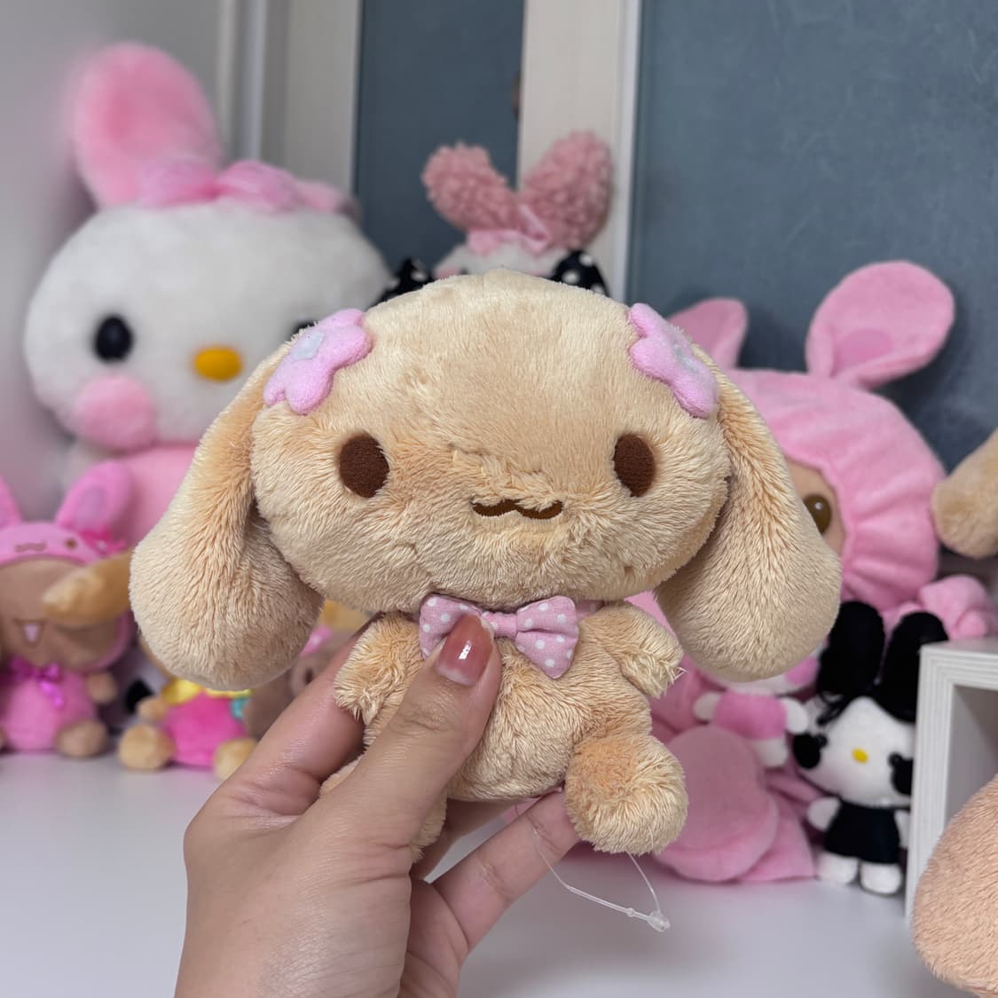 시나모롤 모카 , 카푸치노 10주년 인형 상품이미지3