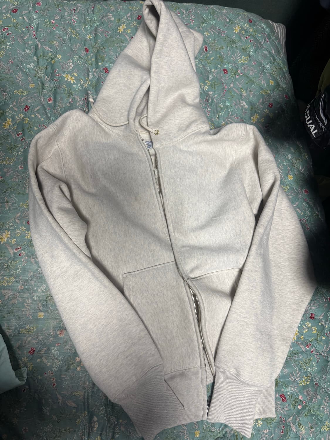 웨어하우스 후드집업 멜란지그레이 M 상품이미지1