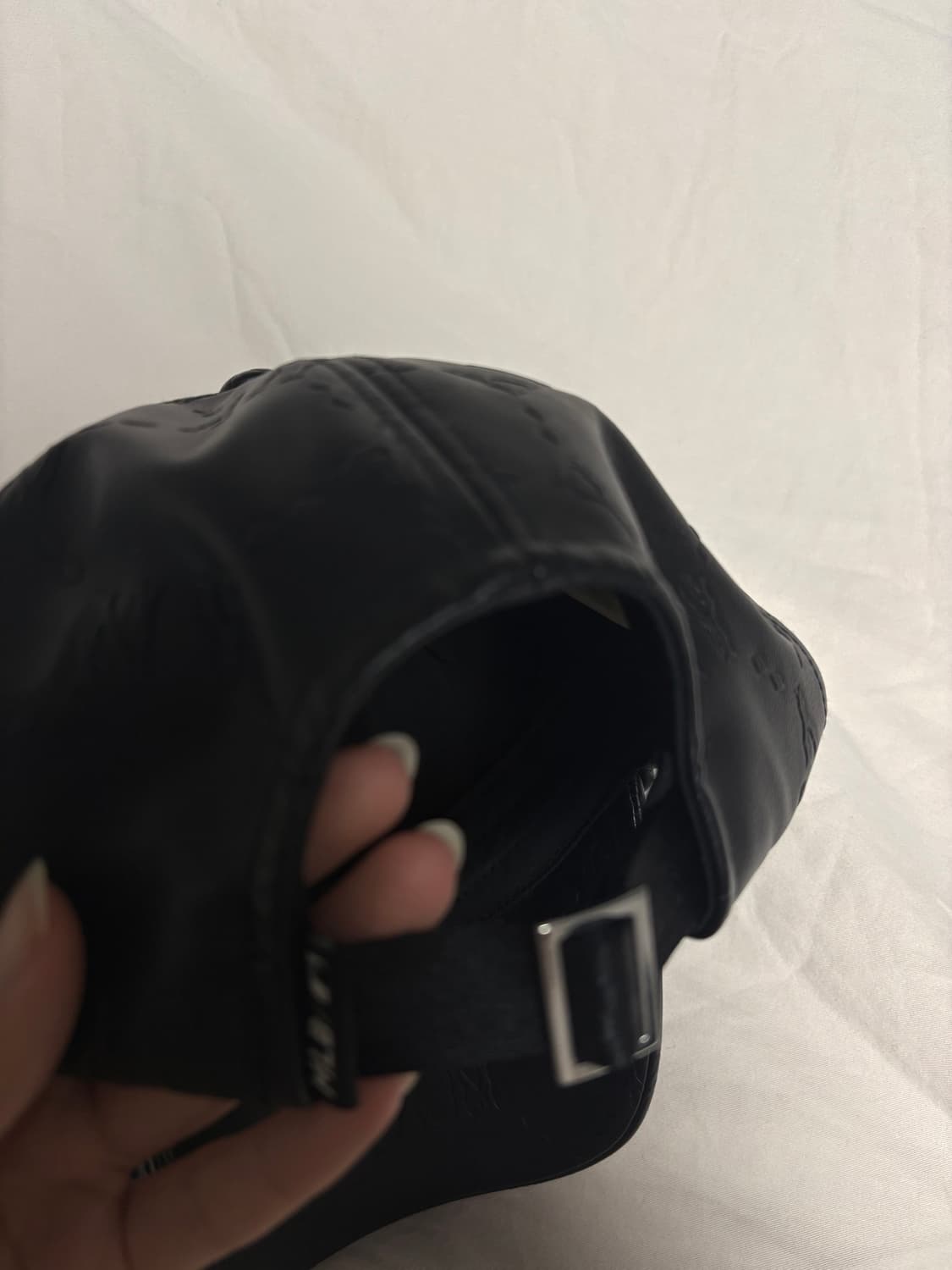 MLB 가죽 레더 캡 판매합니다 상품이미지2