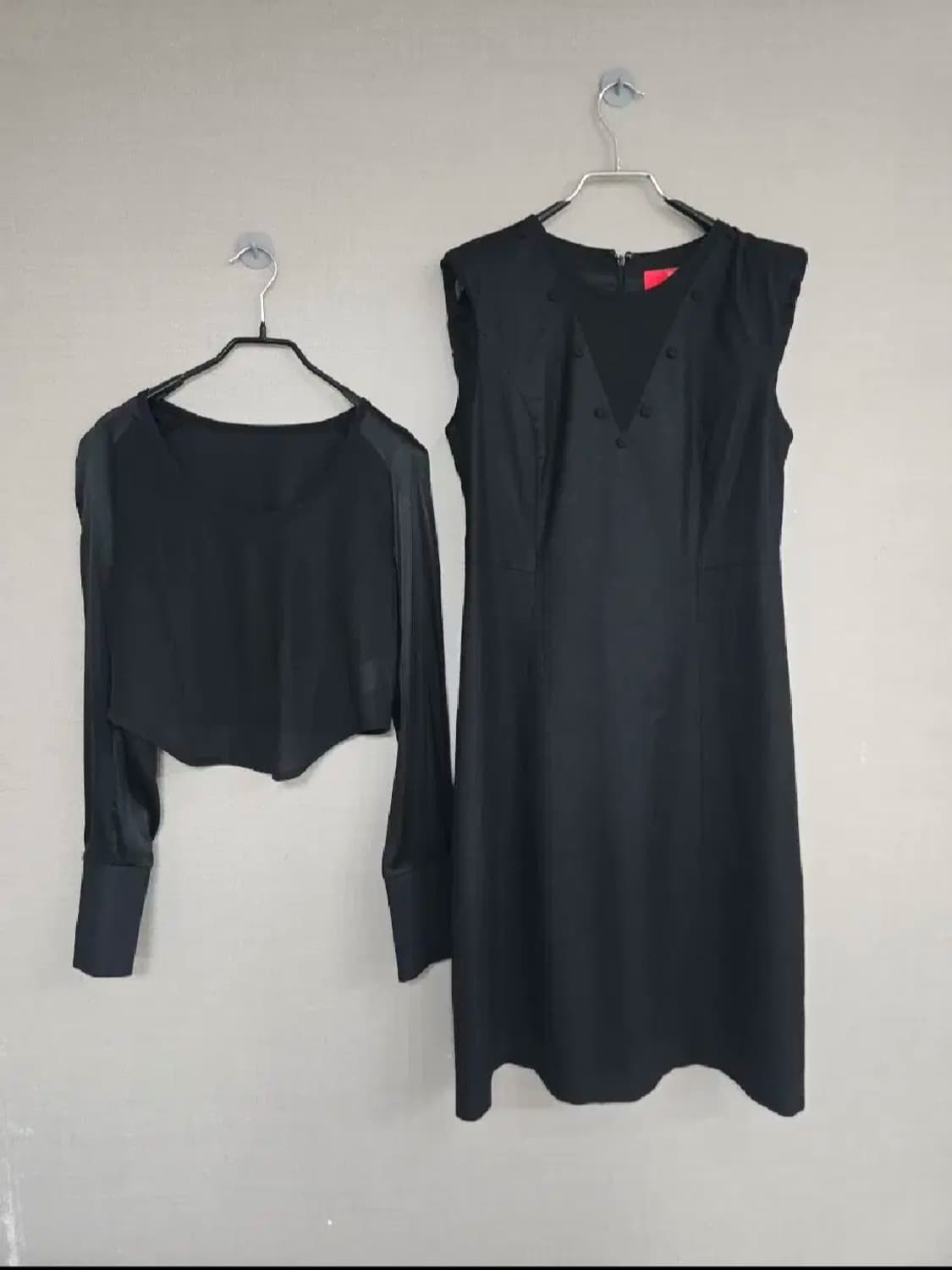 구호 모직원피스 + 블라우스 세트 상품이미지1