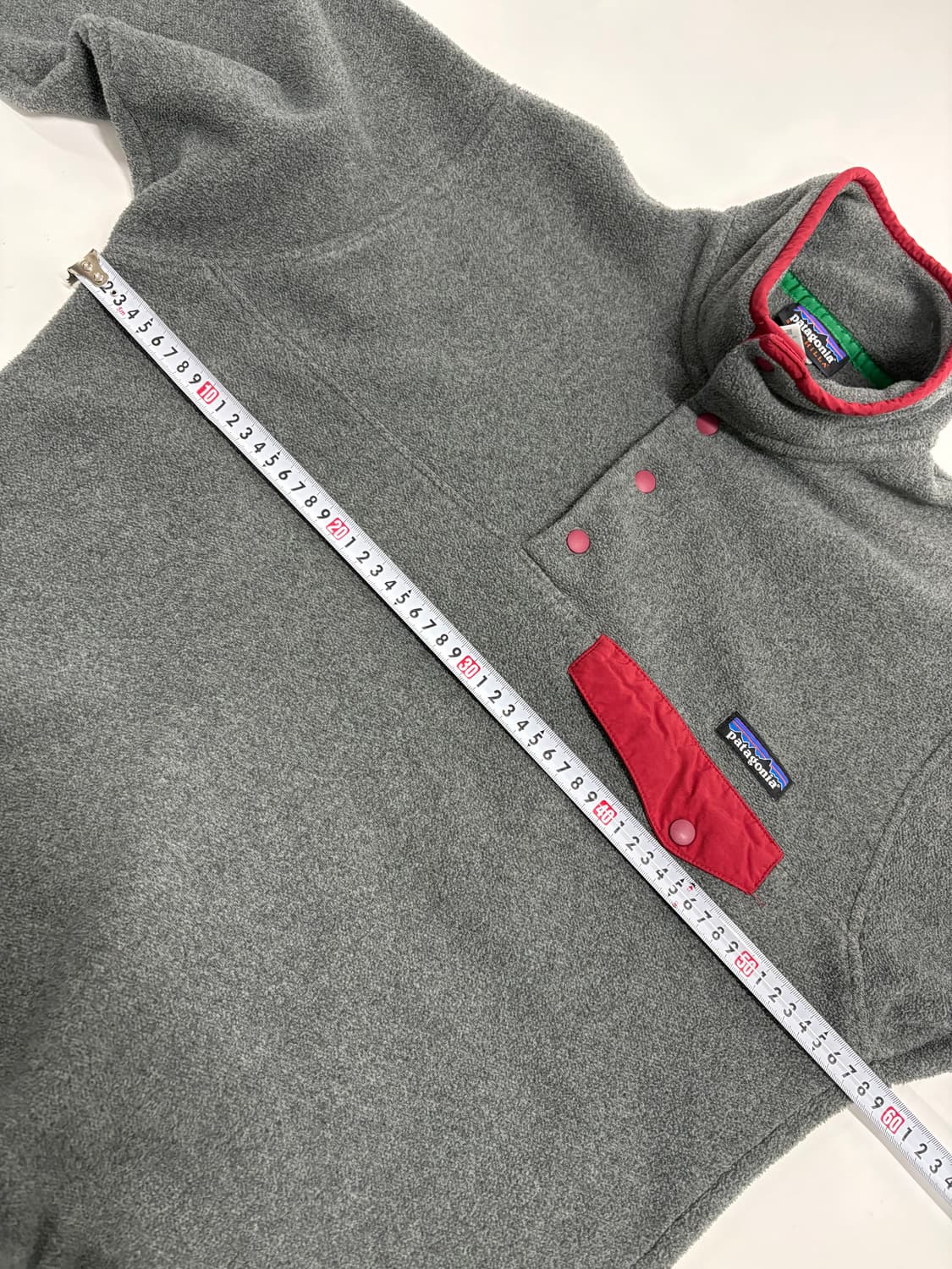 빈티지 파타고니아 신칠라 스냅티 그레이 멘즈S 상품이미지7