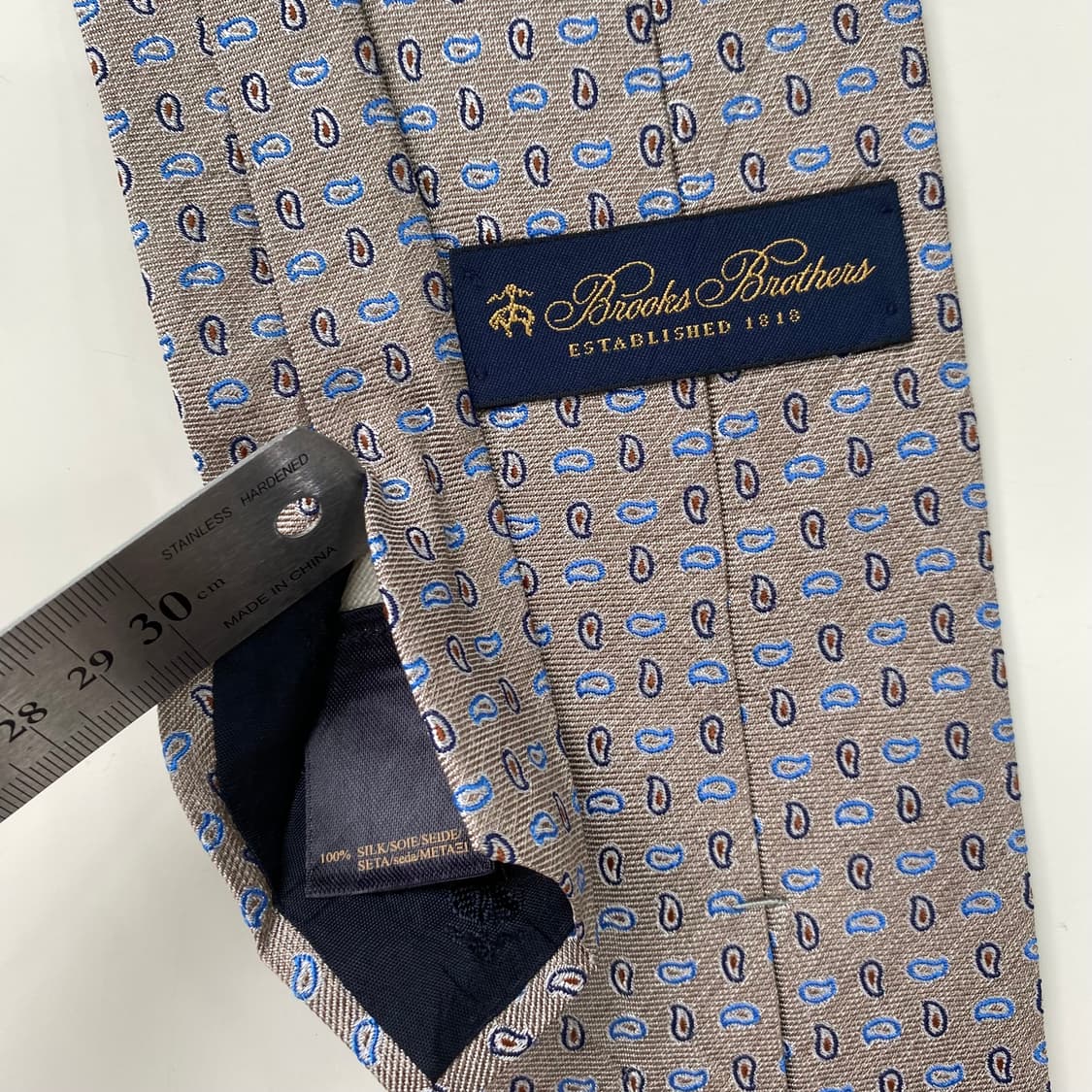 브룩스브라더스 명품 정품 넥타이 8.3cm 상품이미지6