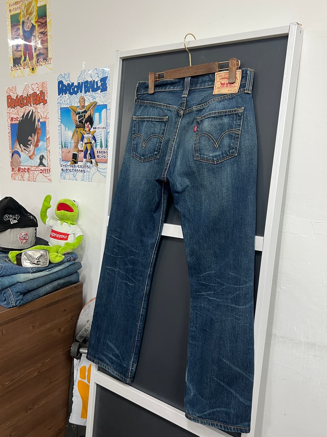 Levis 리바이스 501 버튼플라이 데님 팬츠 상품이미지1