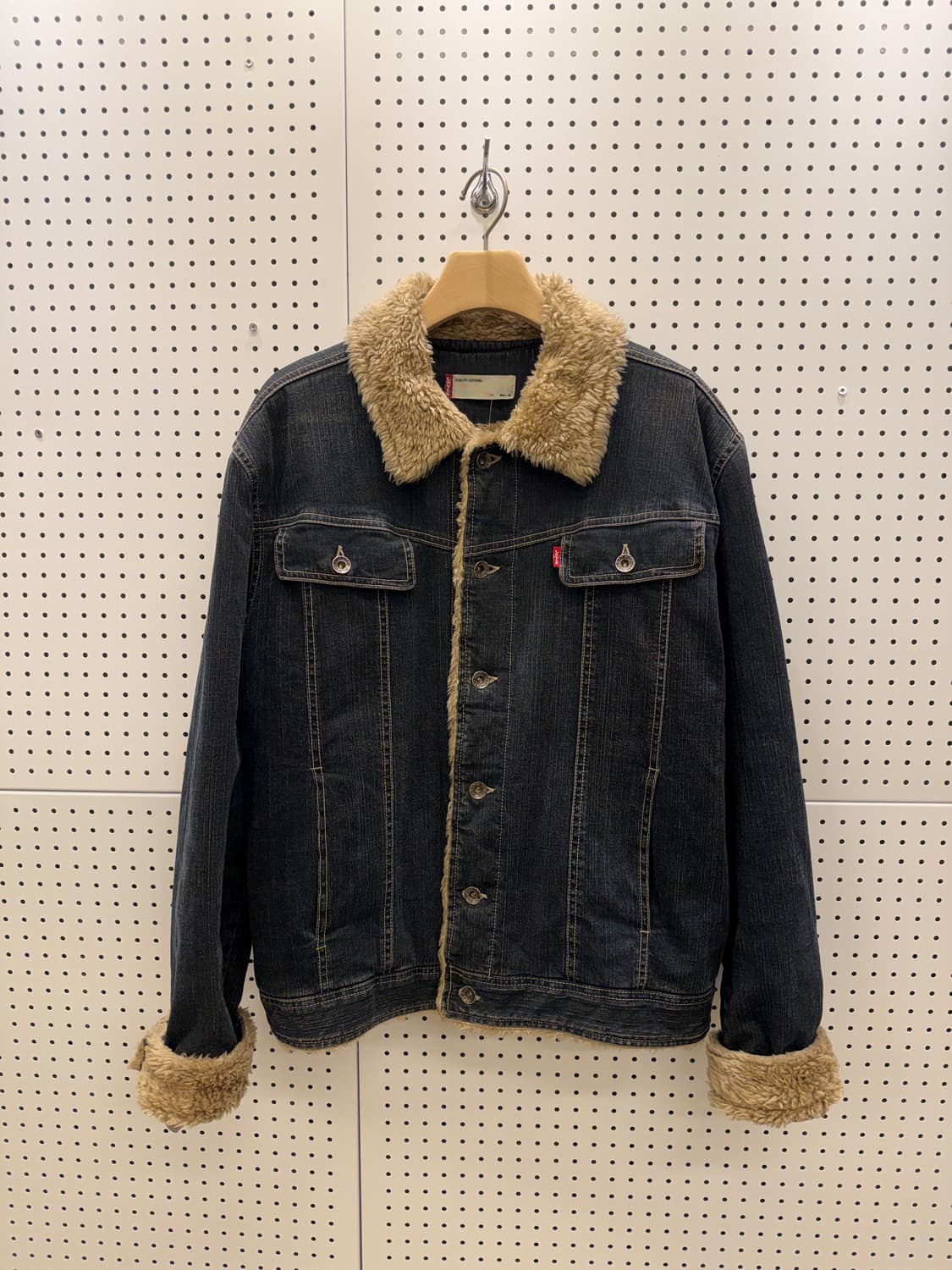 리바이스 레드탭 워싱 쉐르파 트러커 자켓 U40 상품이미지2