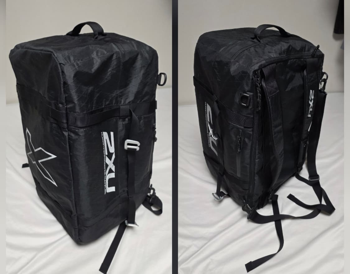 2XU 여행용 백팩+크로스백 (세로 63, 가로 36, 높이 33cm) 상품이미지2