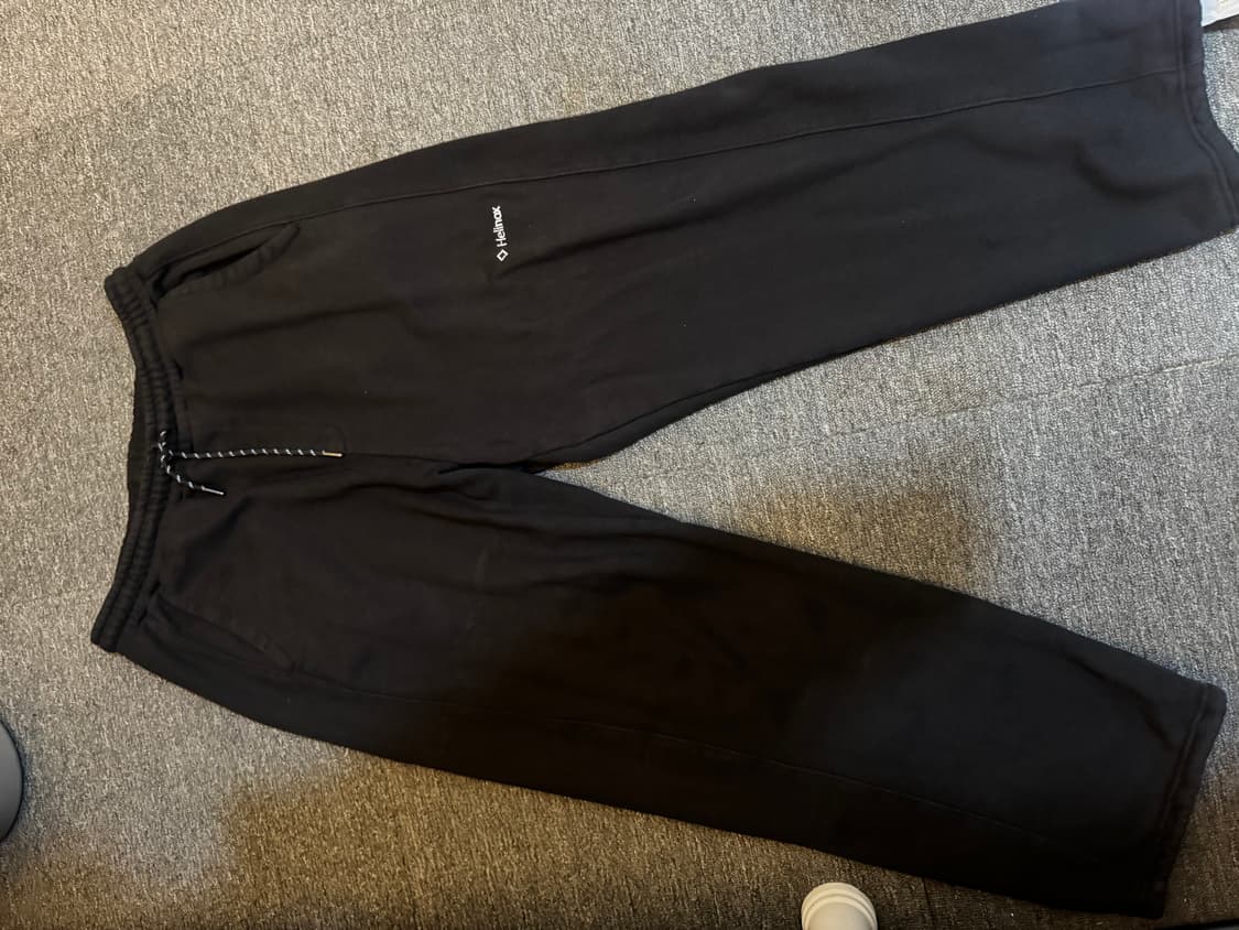 헬리녹스 웨어 스웨트 커브드 팬츠 블랙 L 상품이미지2