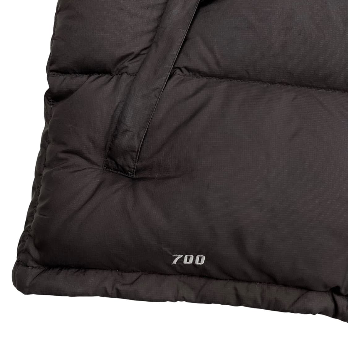 노스페이스 700 로고 초코맛 패딩조끼 L 상품이미지6
