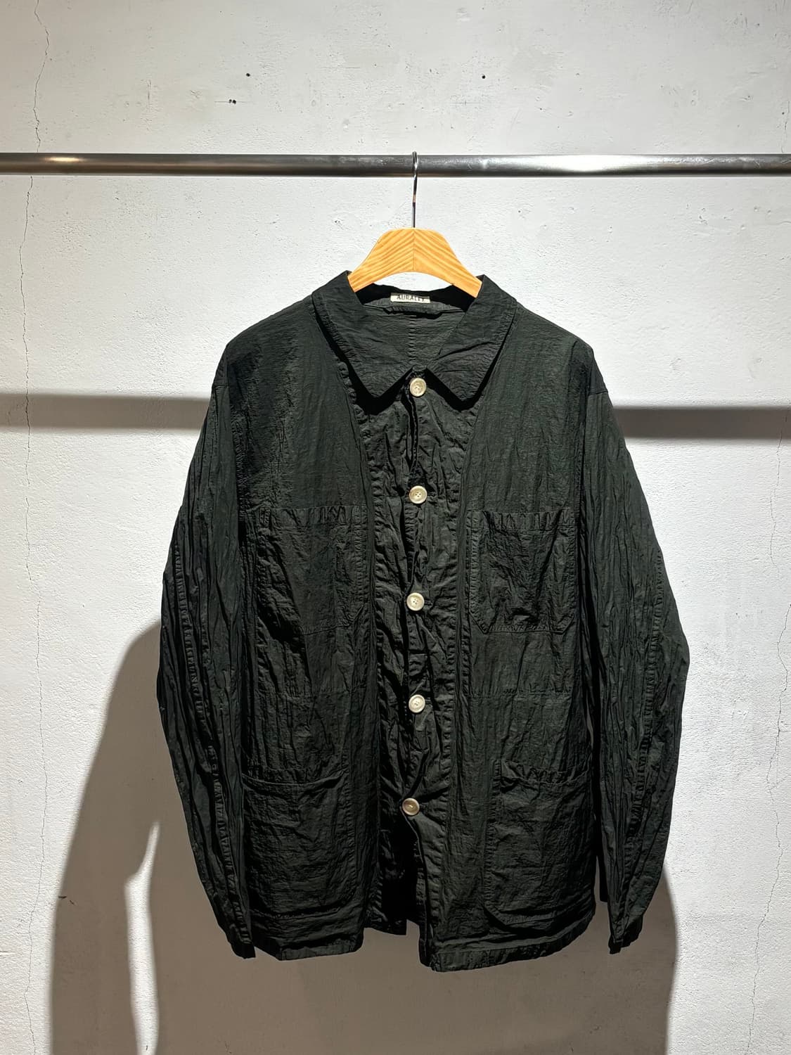 AURALEE / Nylon Shirt Jacket 상품이미지1
