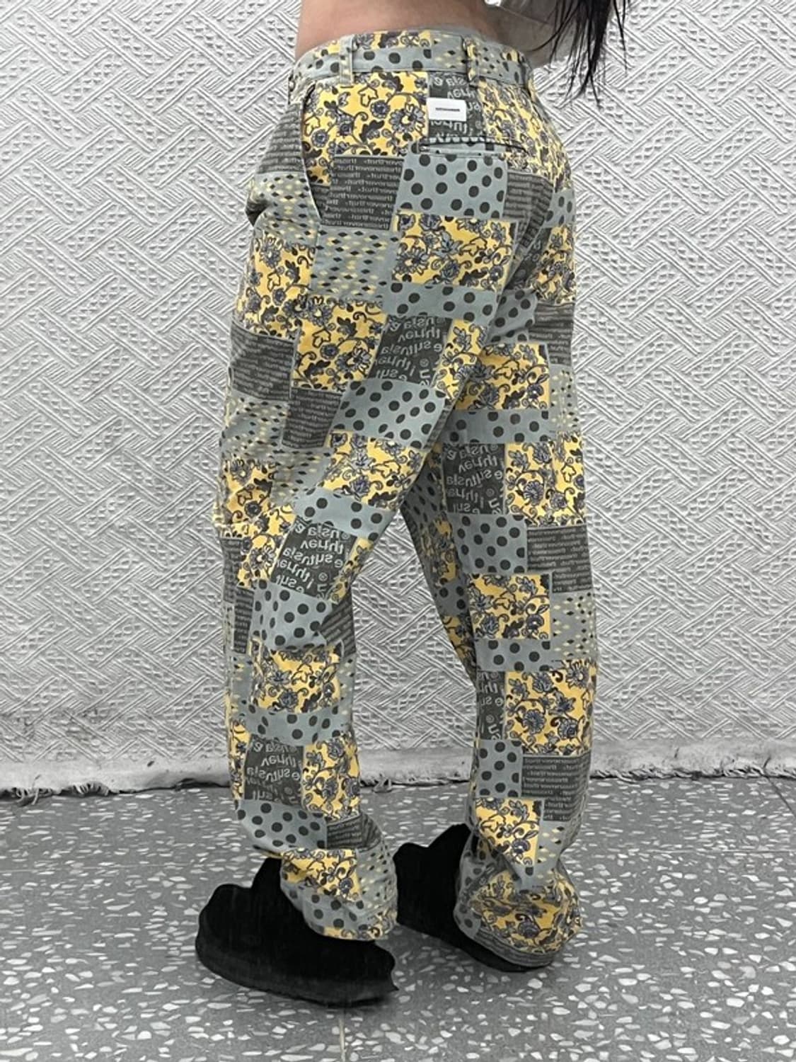 디스이즈네버댓 크레이지 프린팅 패턴 코튼팬츠 M C06875 상품이미지2