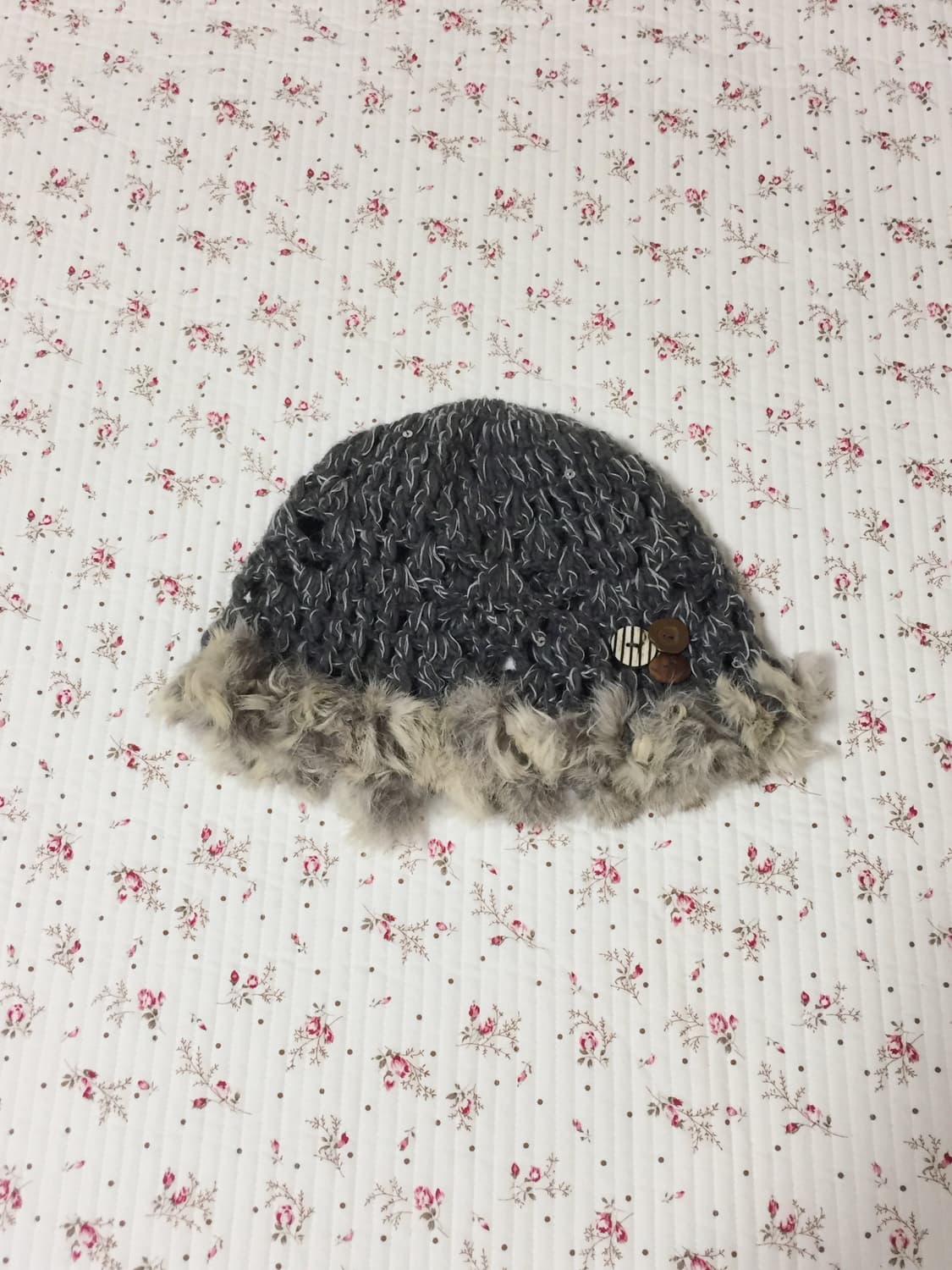 빈티지 모리걸 단추 버킷햇  상품이미지5