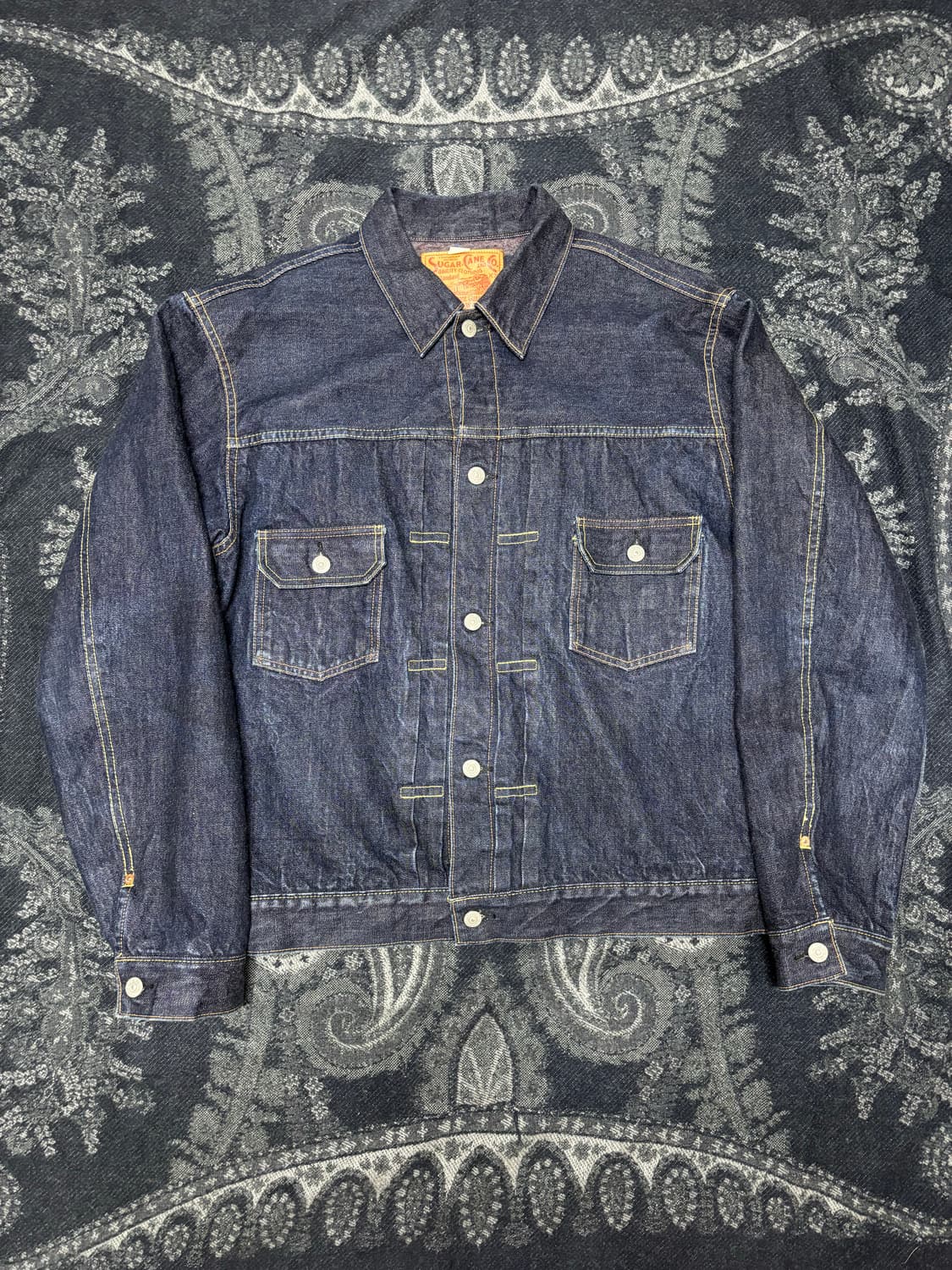 슈가케인 타입 2 블랭킷 라이너 데님 자켓 상품이미지1