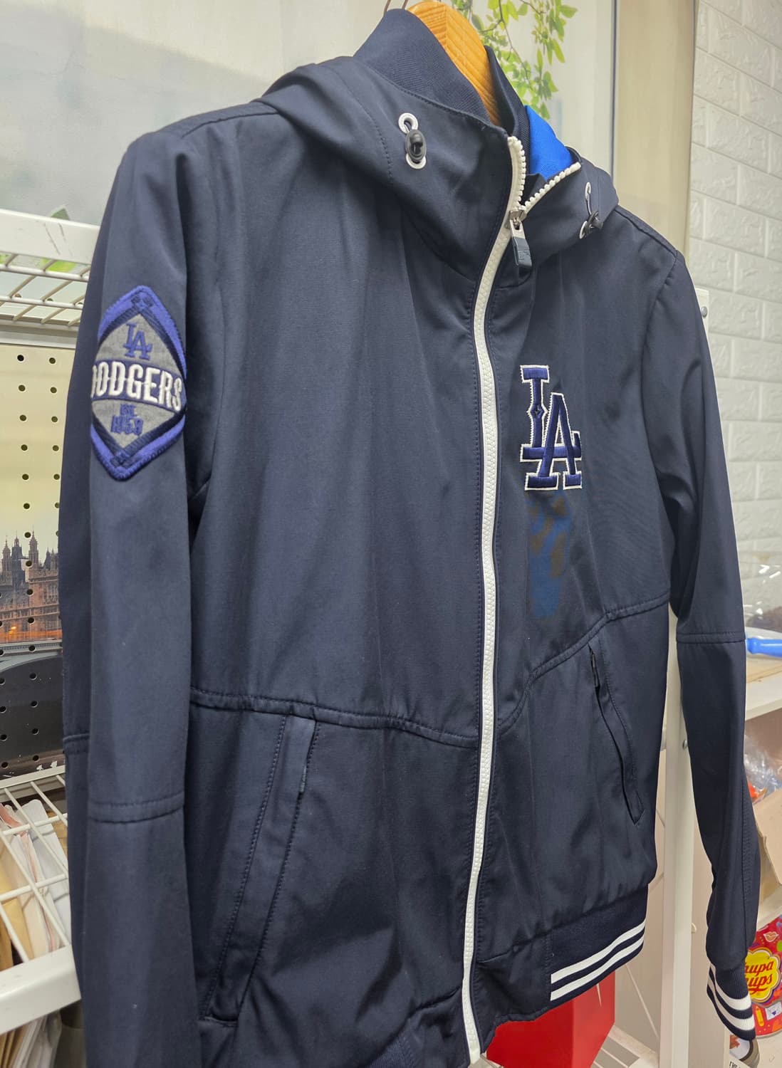 MLB LA다저스 바람막이 자켓 90 봄~가을 간절기용 MM94 상품이미지3