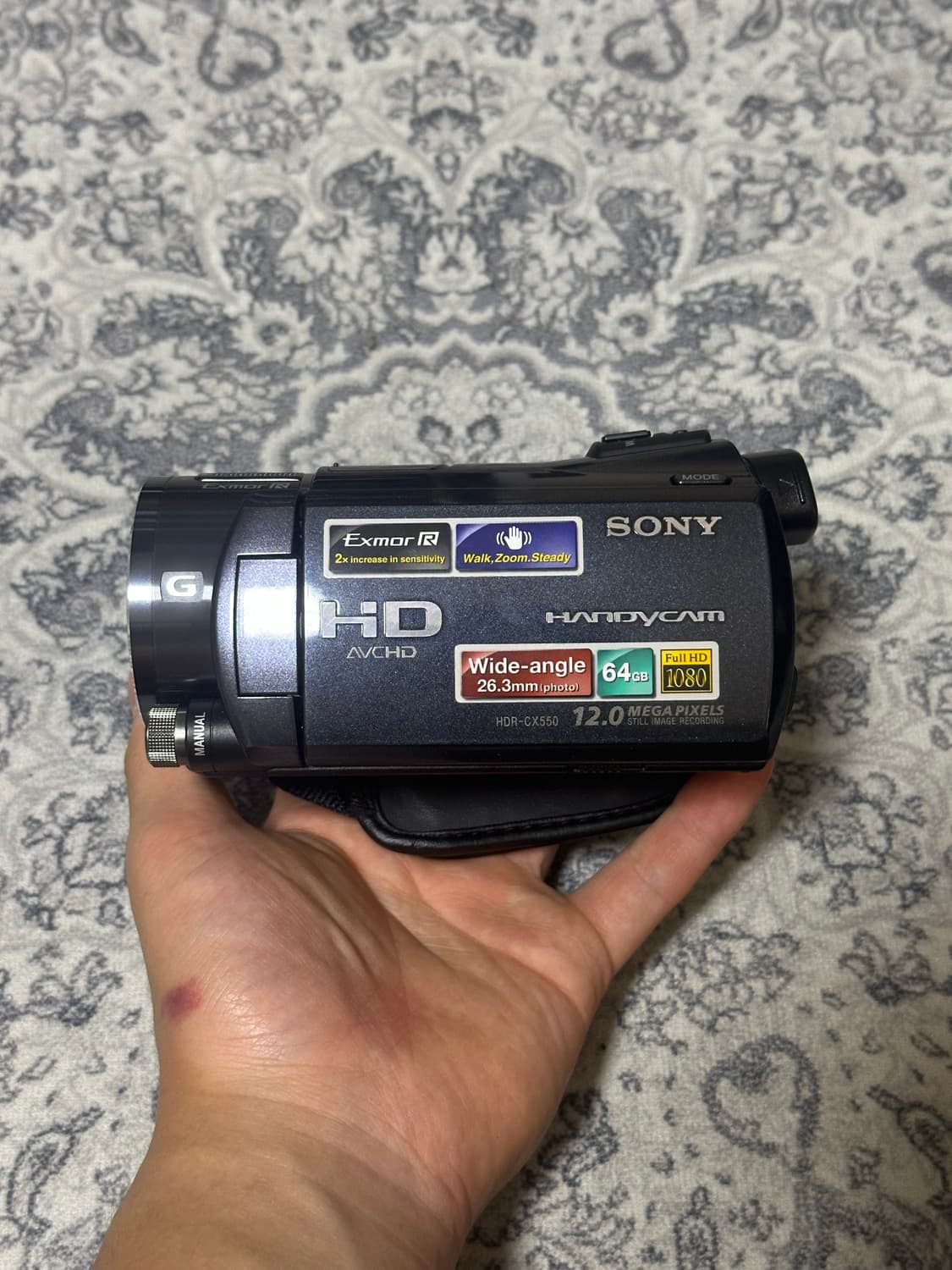 (특민트급)소니 핸디캠 HDR-cx550 빈티지 디지털 캠코더 상품이미지2