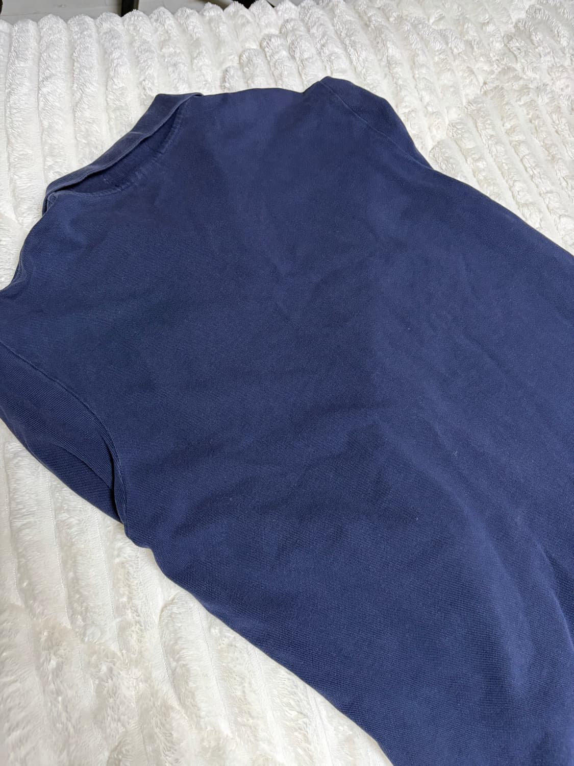 [L] 폴로 픽포니 긴팔 피케티 카라티 네이비 상품이미지4